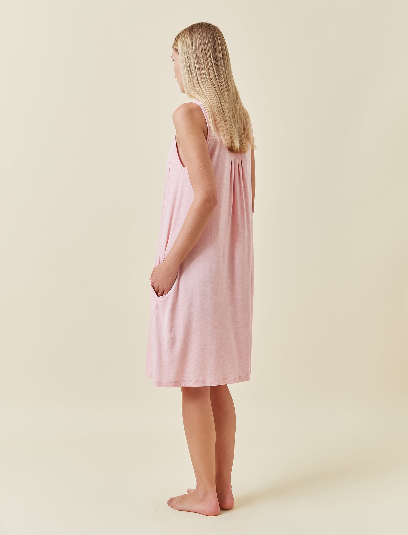 Kate Modal Soft Pleat Front Nightie