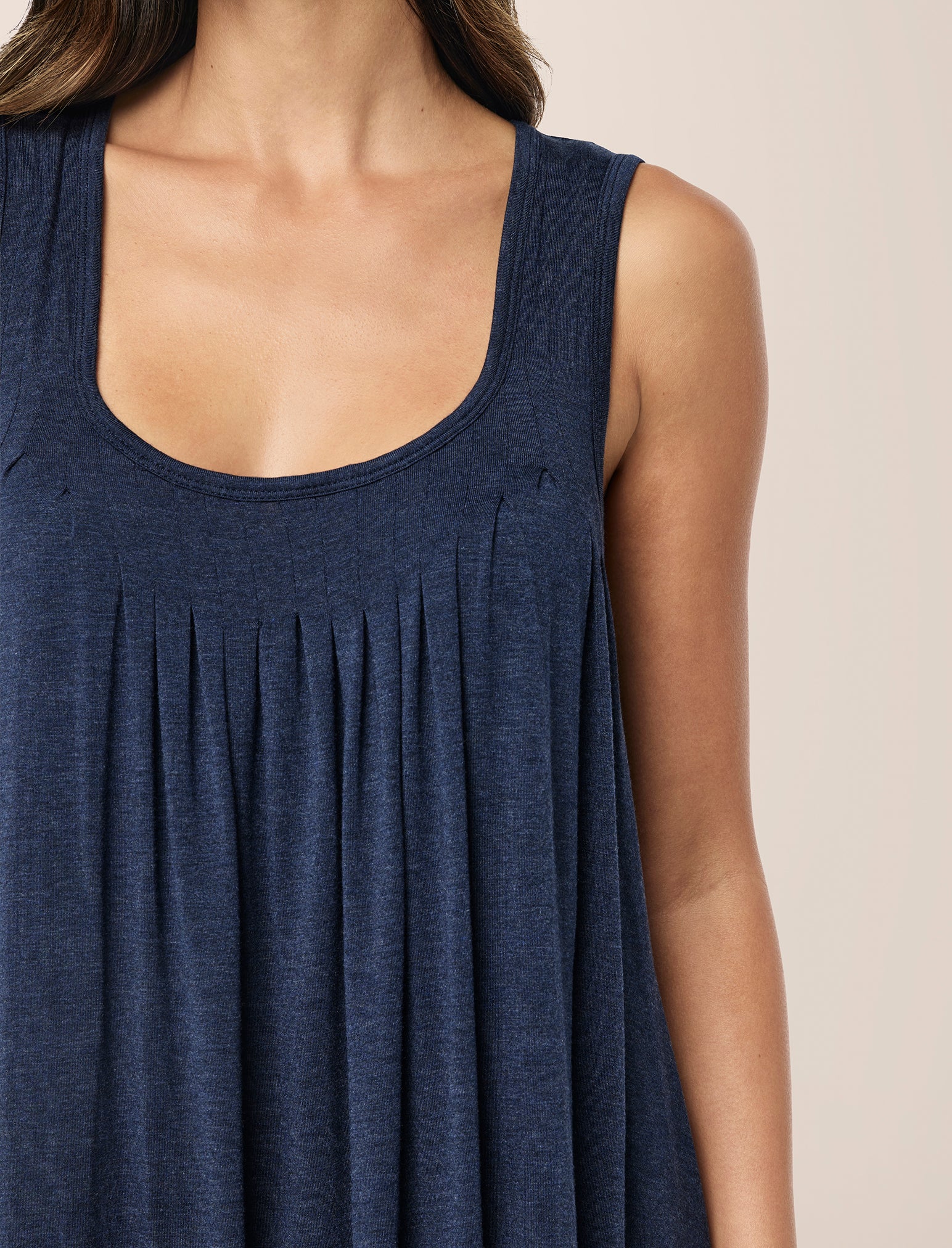 Kate Modal Soft Pleat Front Nightie