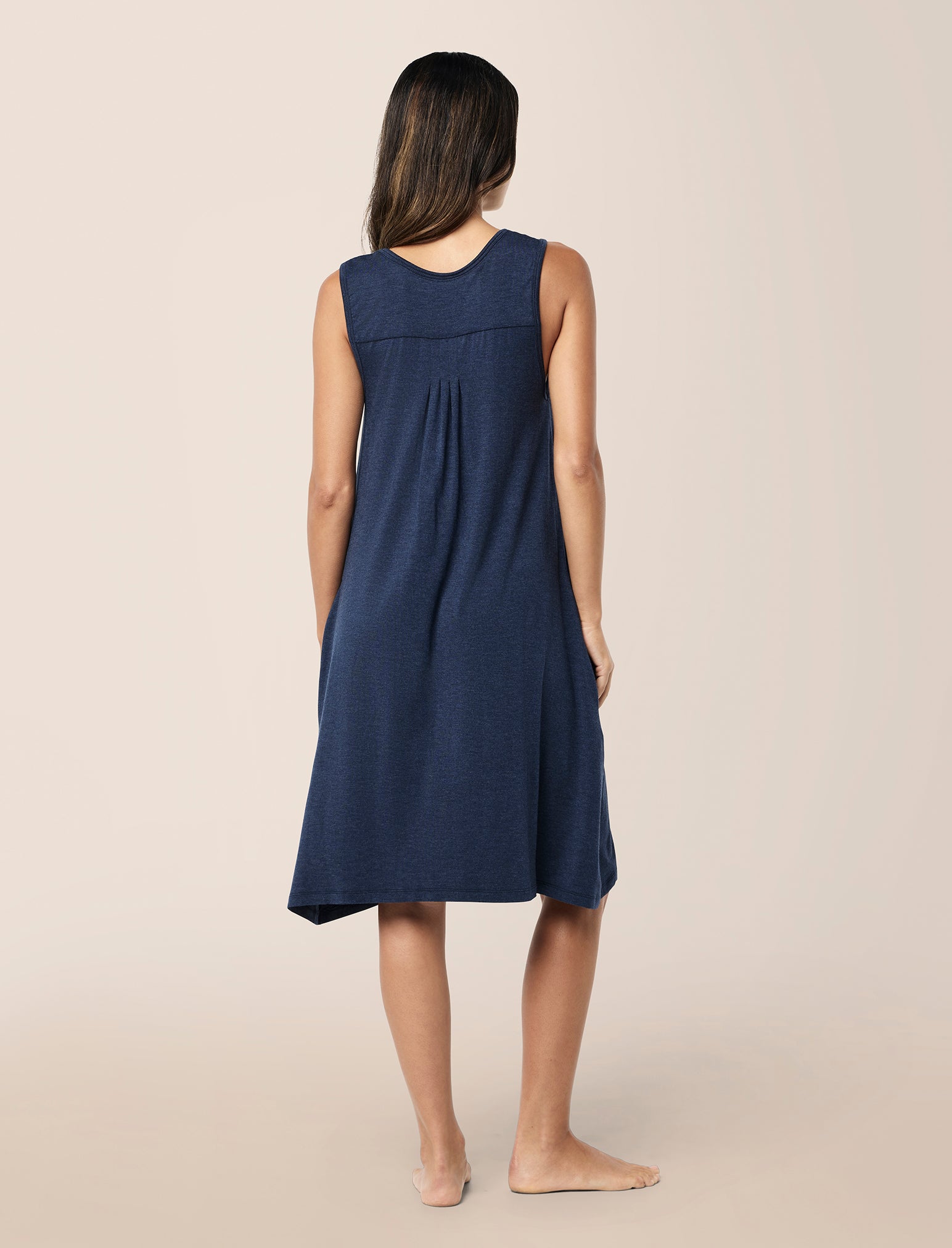 Kate Modal Soft Pleat Front Nightie