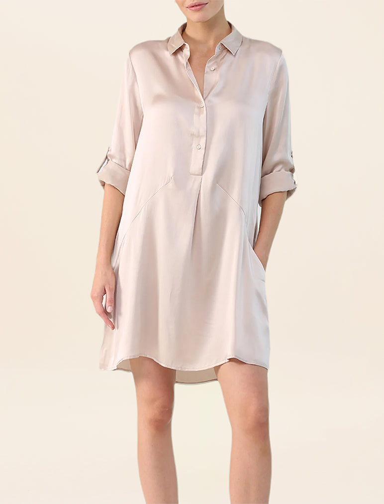 Audrey Silk Nightshirt