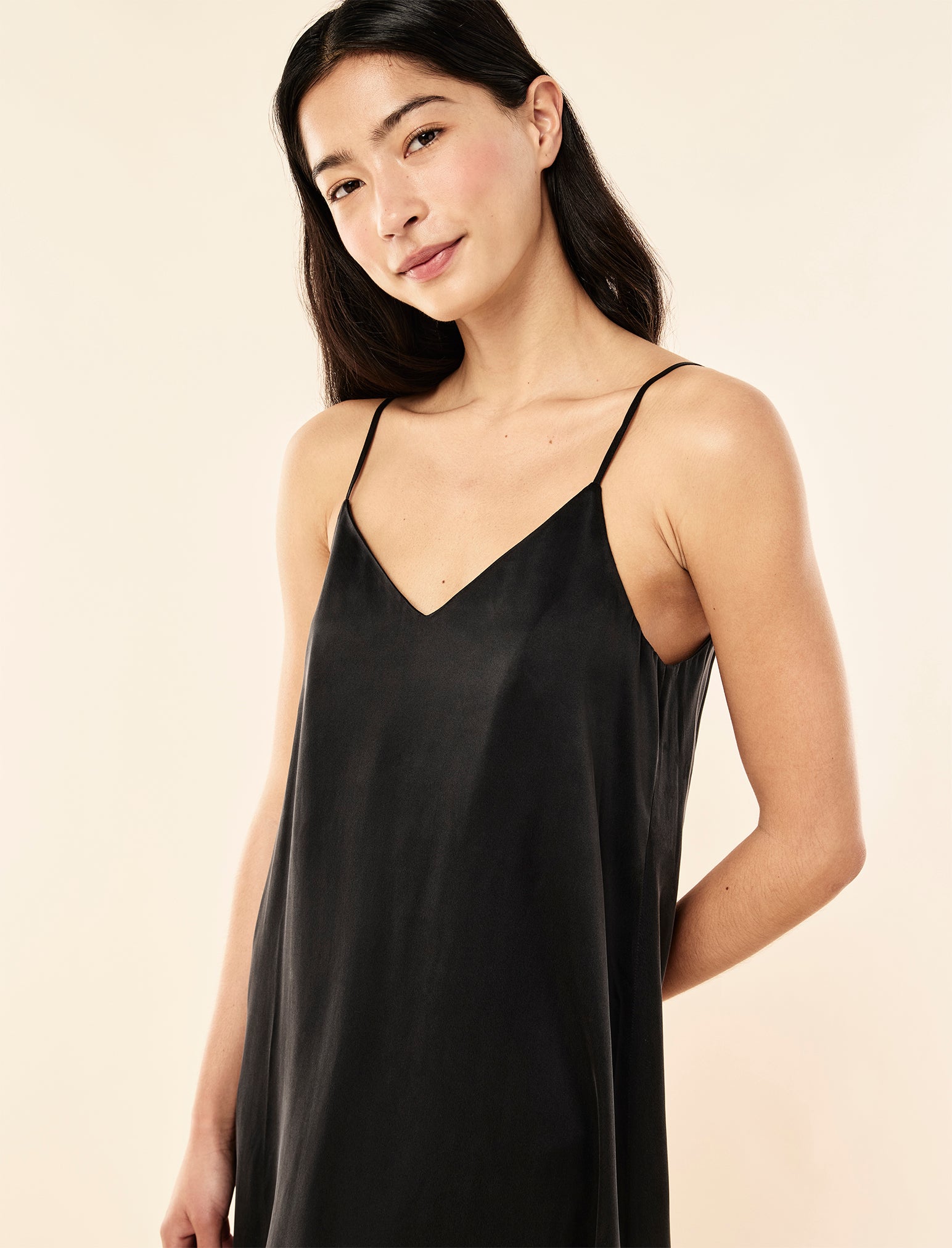 Audrey Washable Silk Slip Nightie