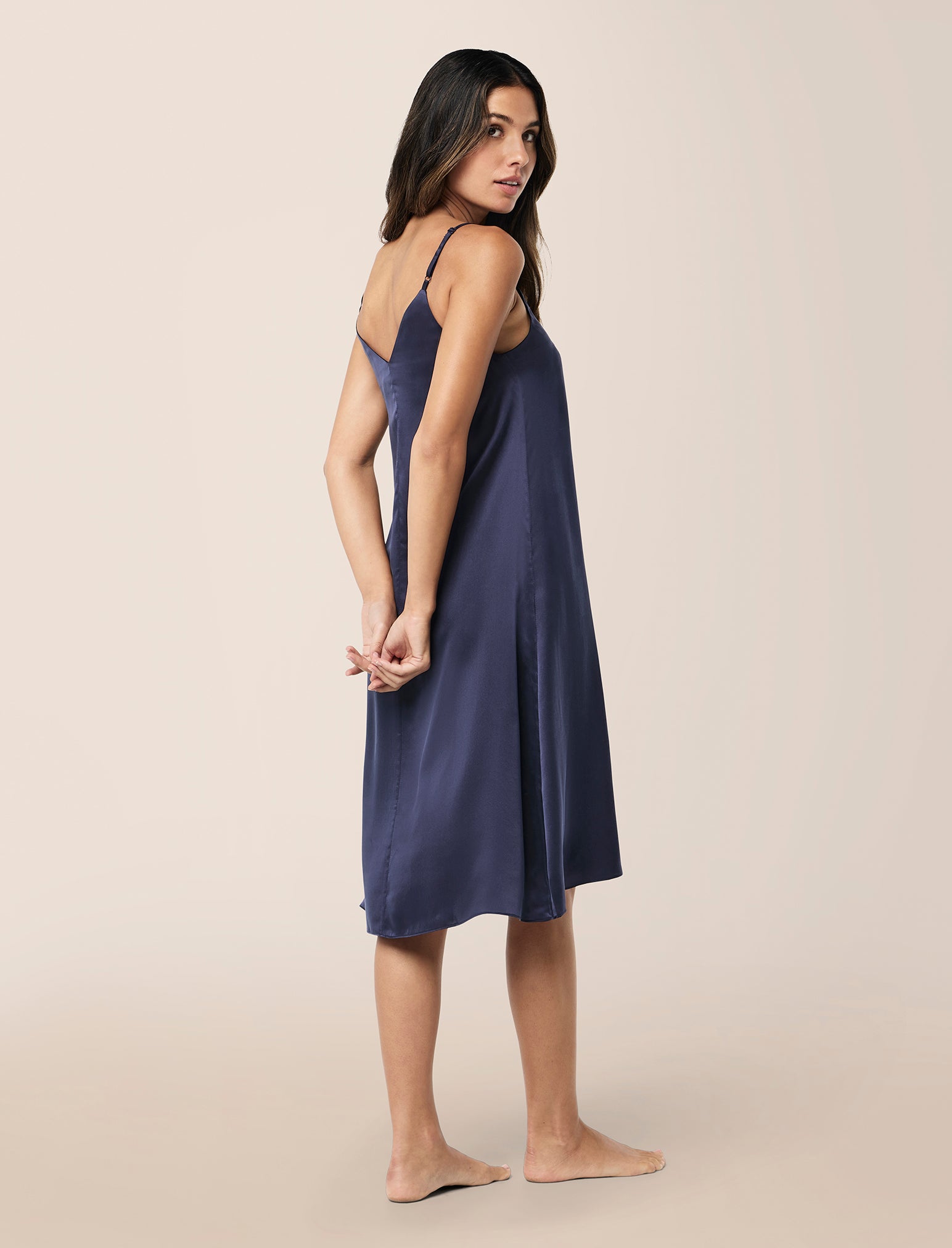 Audrey Washable Silk Slip Nightie