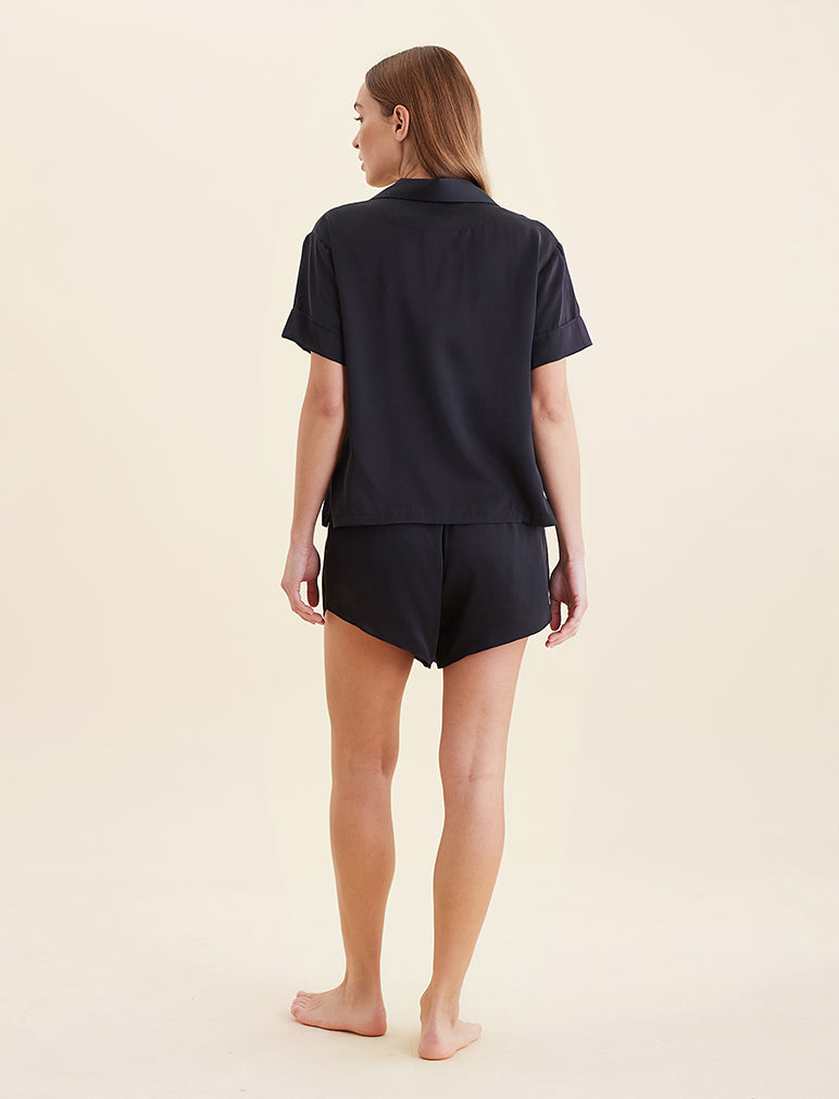 Audrey Washable Silk Boxer PJ Set