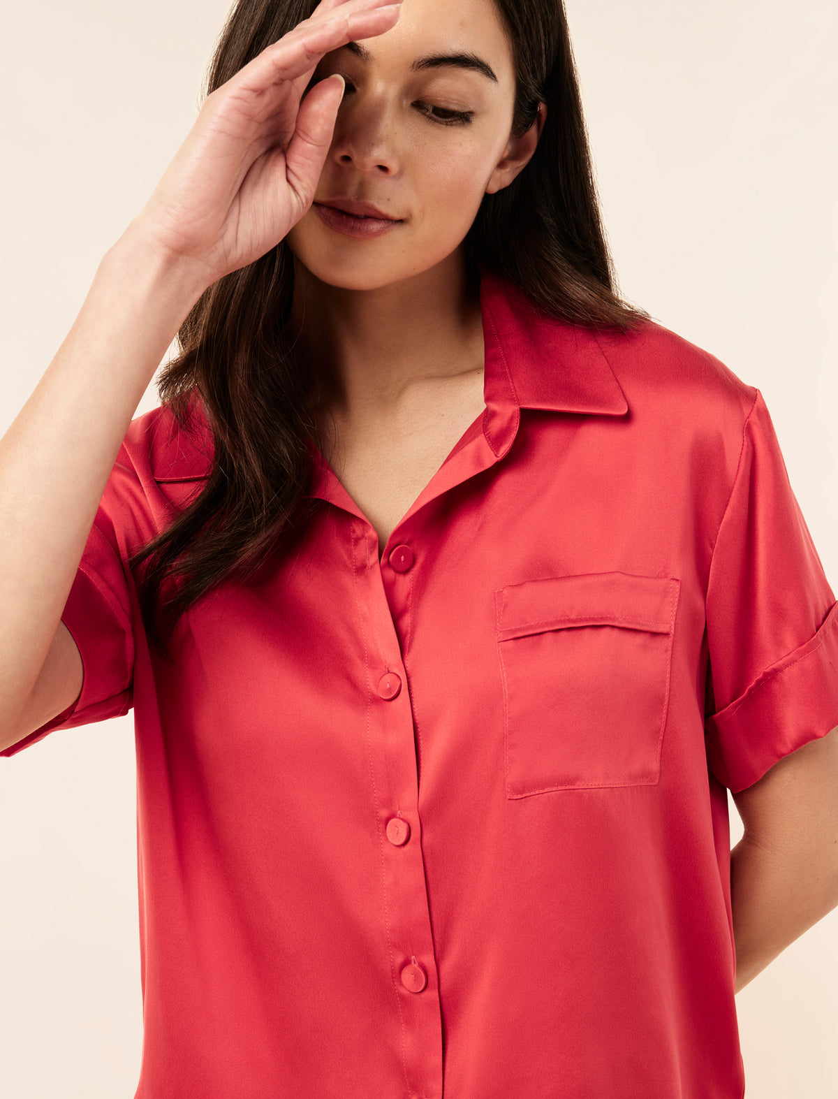 Audrey Washable Silk Boxer PJ Set