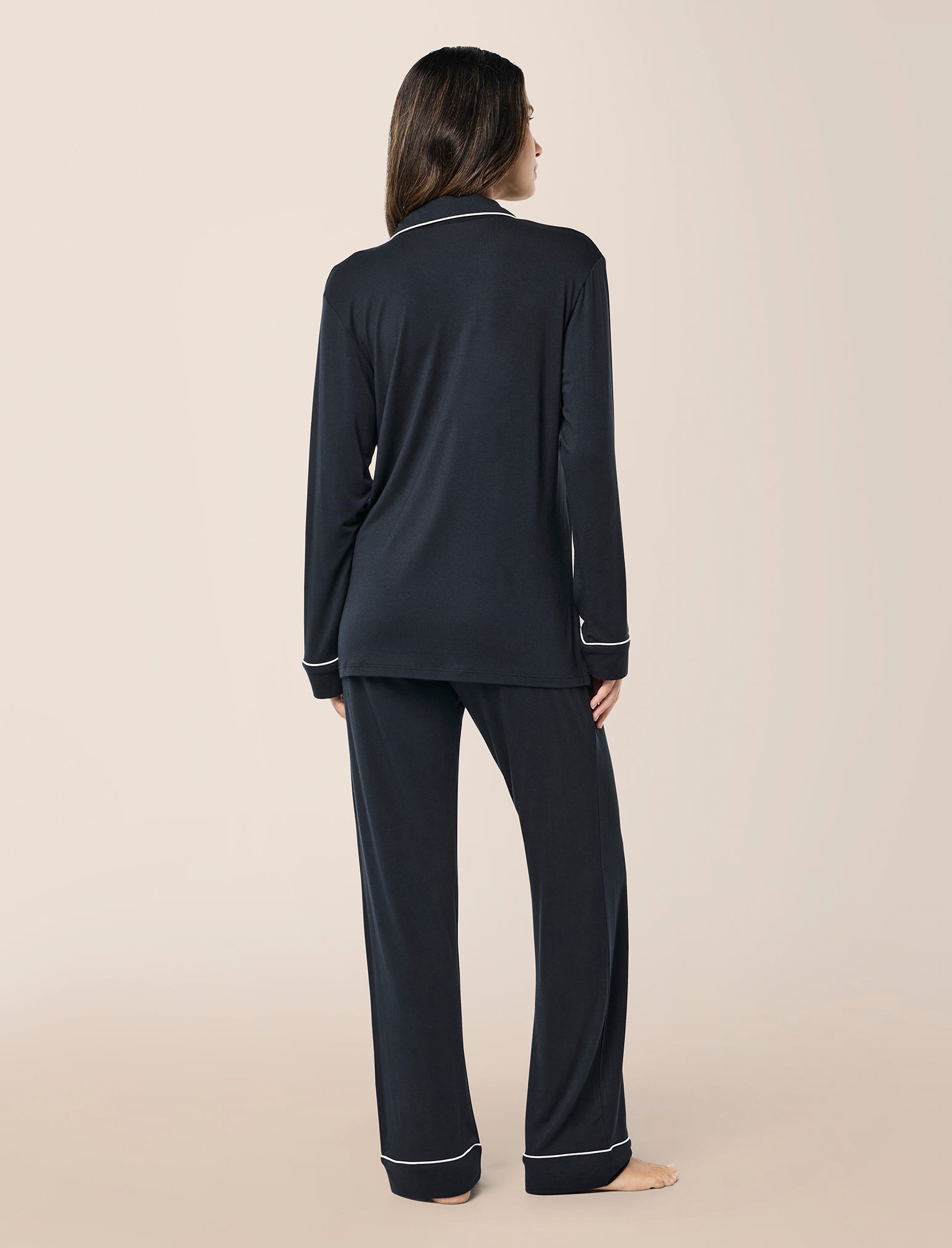 Kate Modal Soft Full Length PJ Set