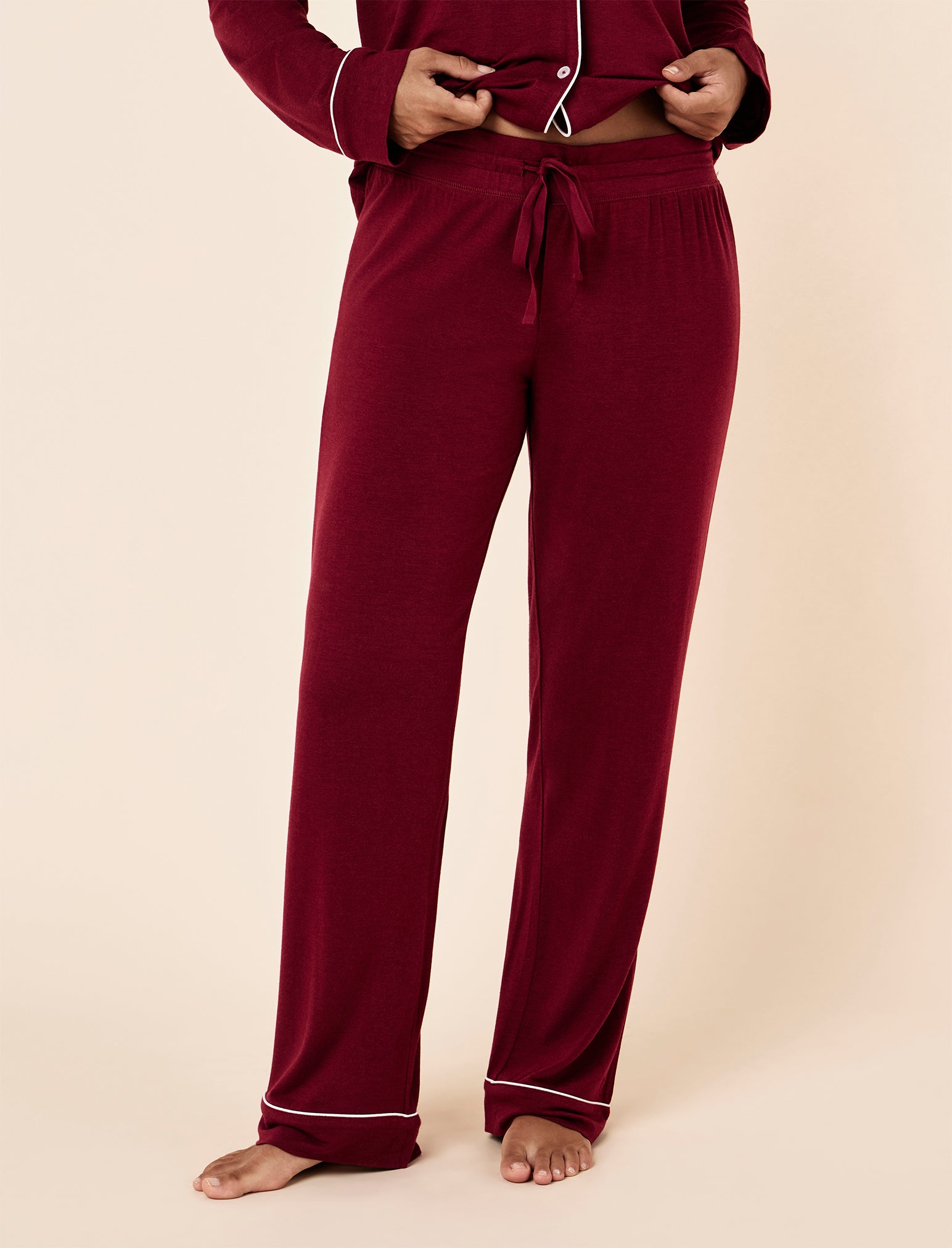 Kate Modal Soft Full Length PJ Set