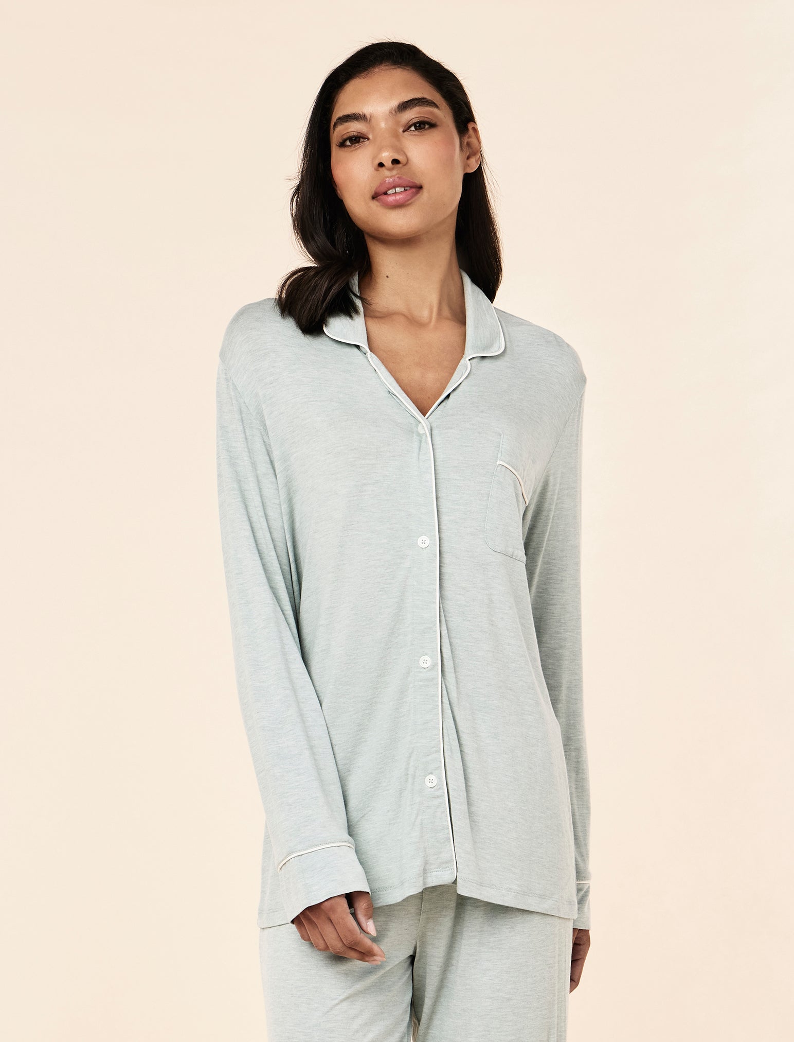 Kate Modal Soft Full Length PJ Set