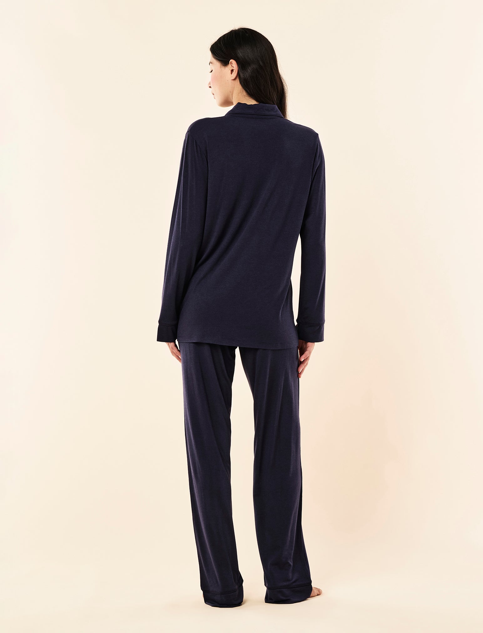 Kate Modal Soft Full Length PJ Set