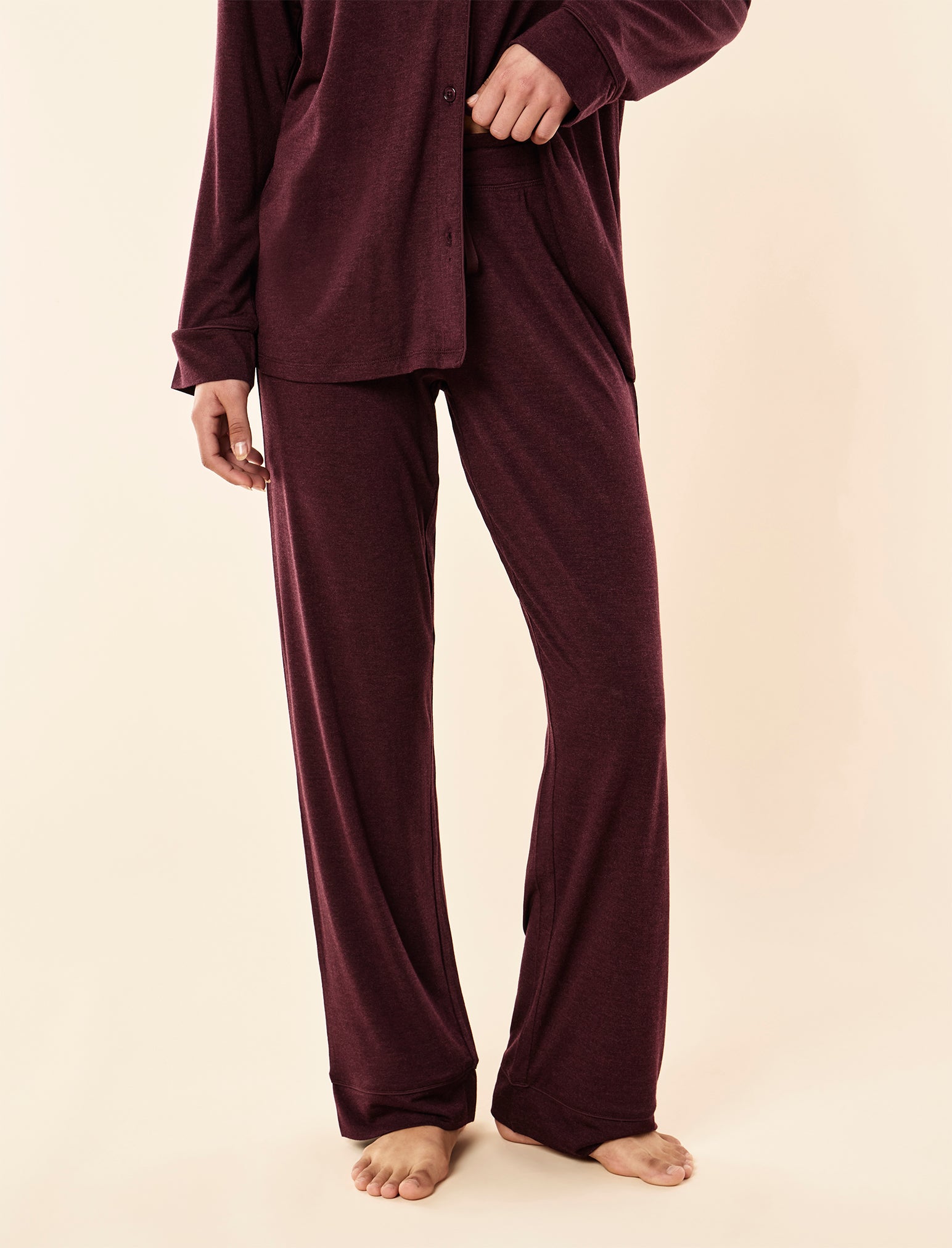 Kate Modal Soft Full Length PJ Set