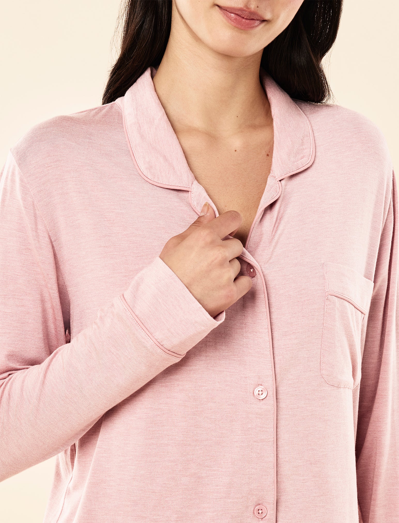 Kate Modal Soft Full Length PJ Set