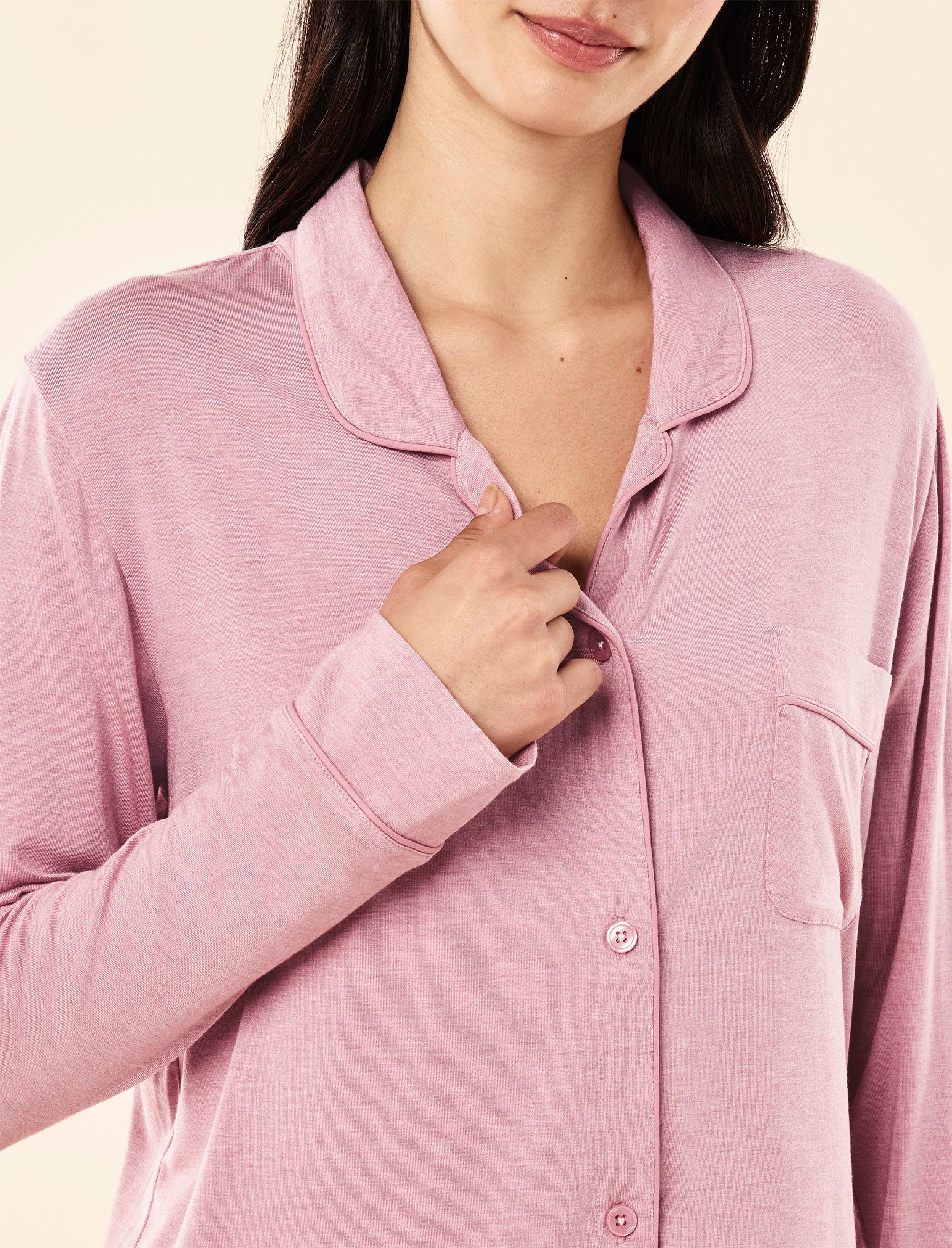Kate Modal Soft Full Length PJ Set