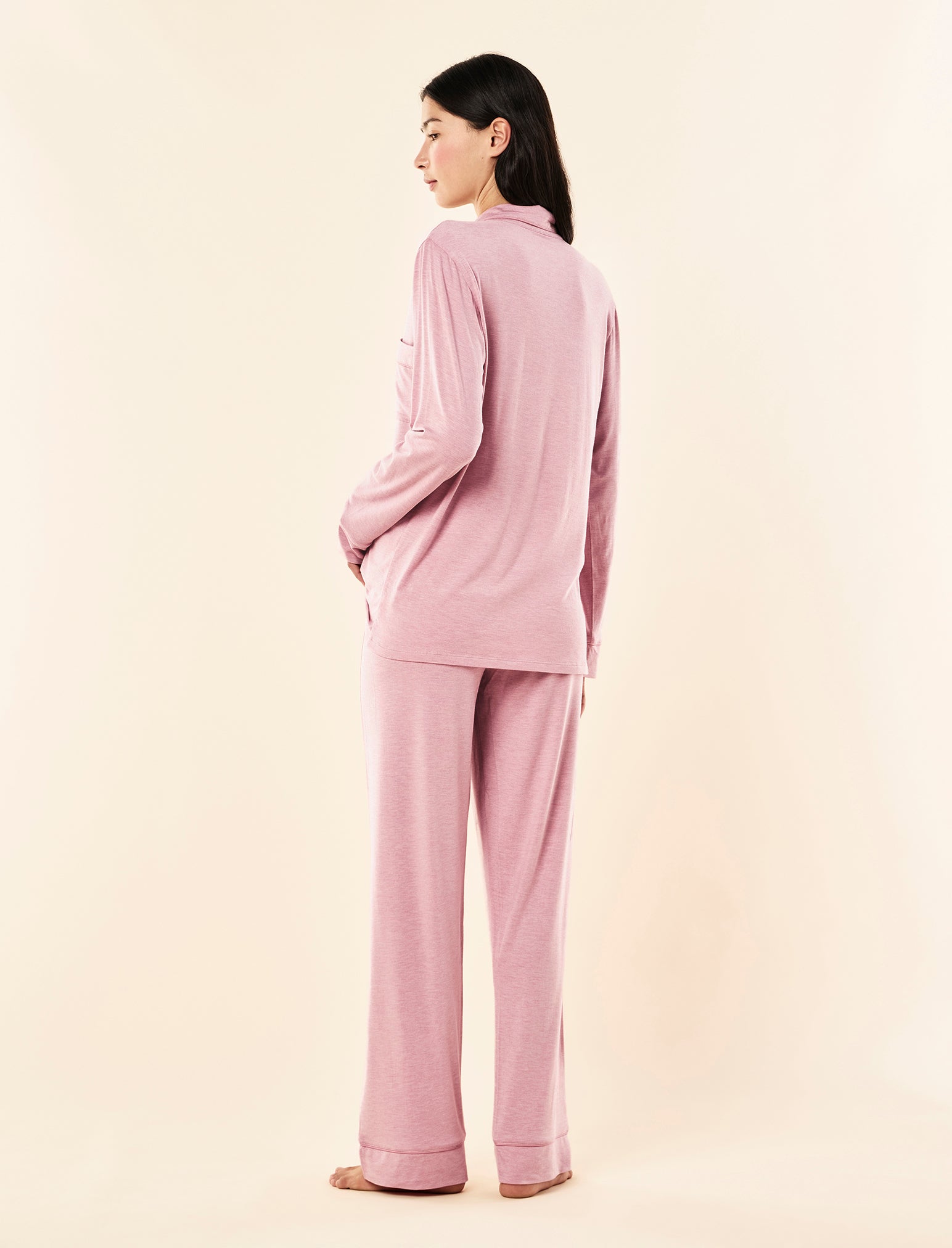 Kate Modal Soft Full Length PJ Set