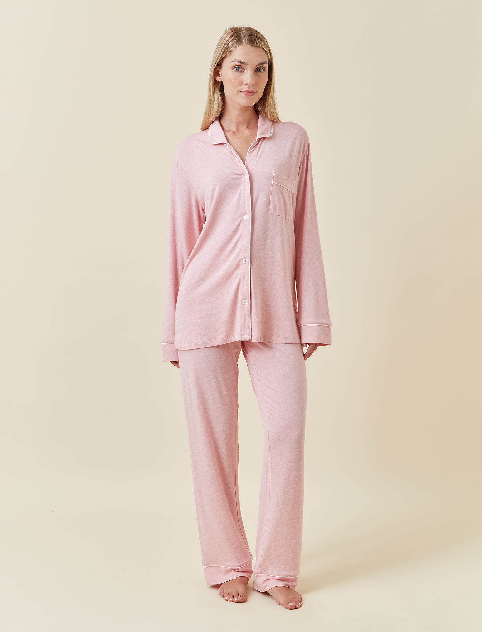 Papinelle Soft Pj Sets Kate Modal Soft Full Length PJ Set
