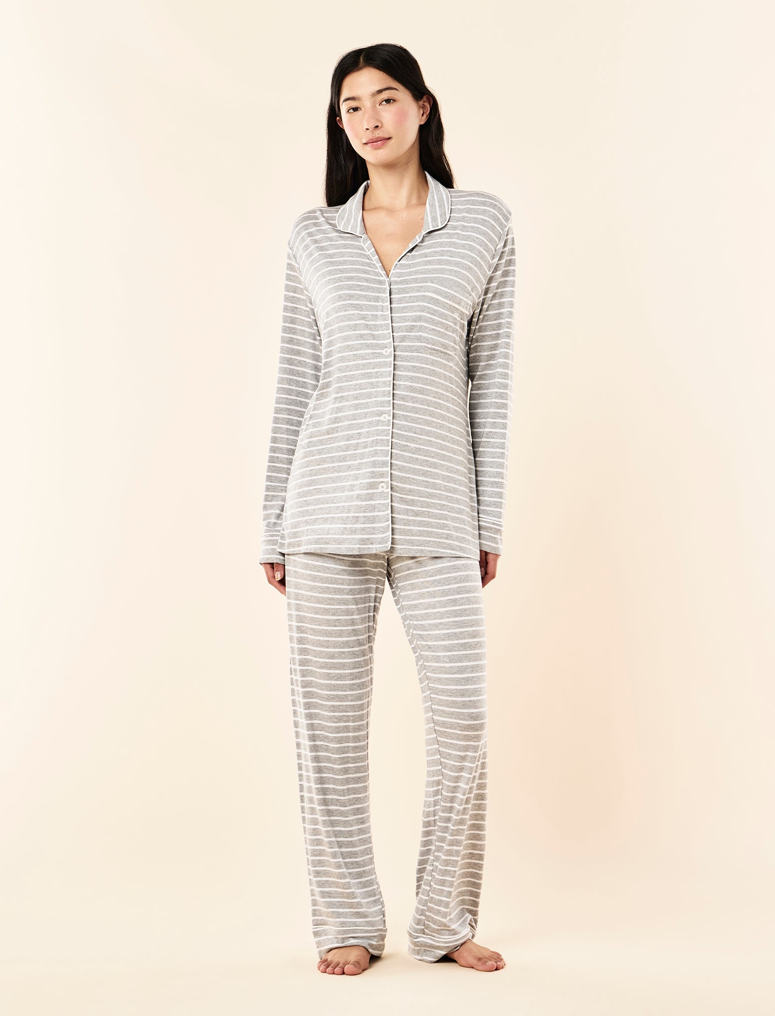 Kate Modal Soft Full Length PJ Set