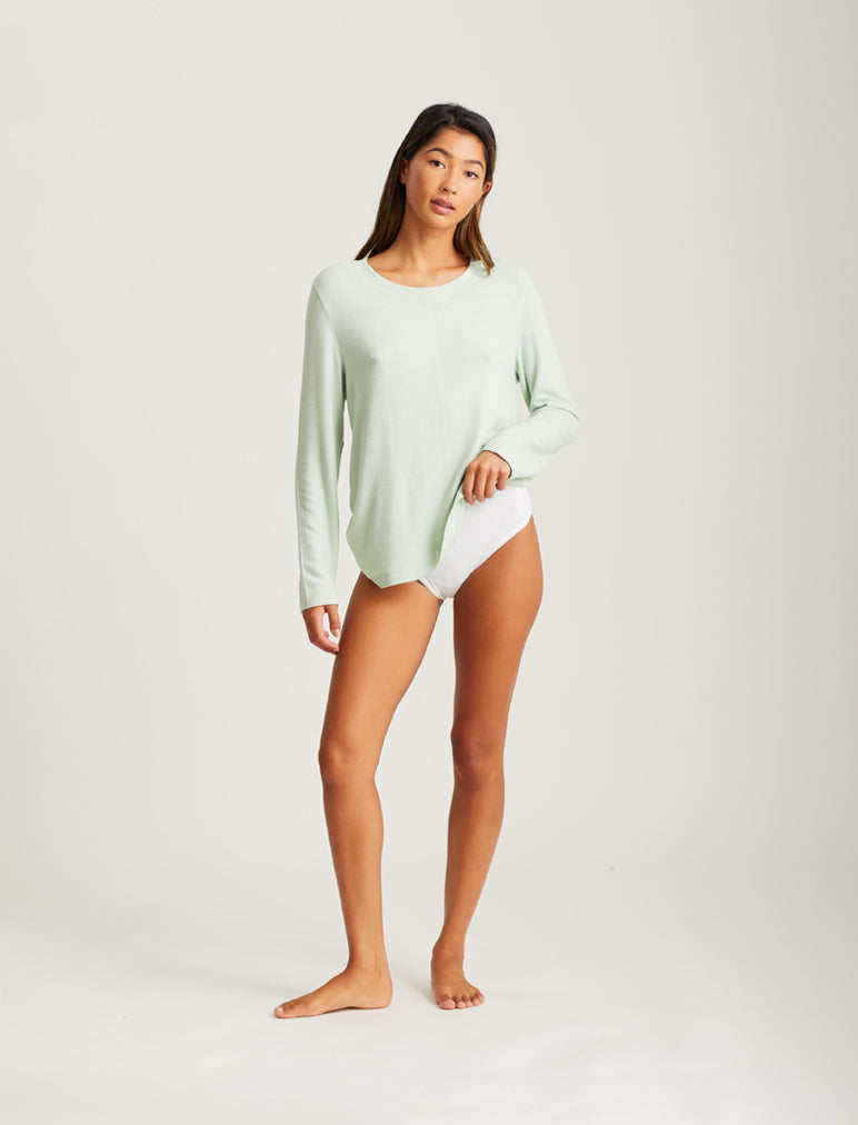 Feather Soft Top in Sage