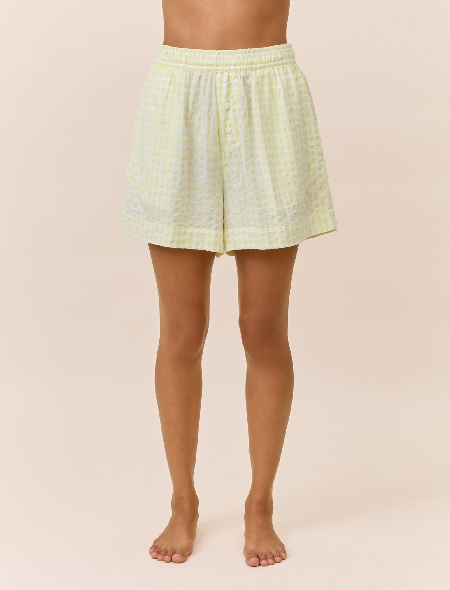 Seersucker Gingham Boxer Short