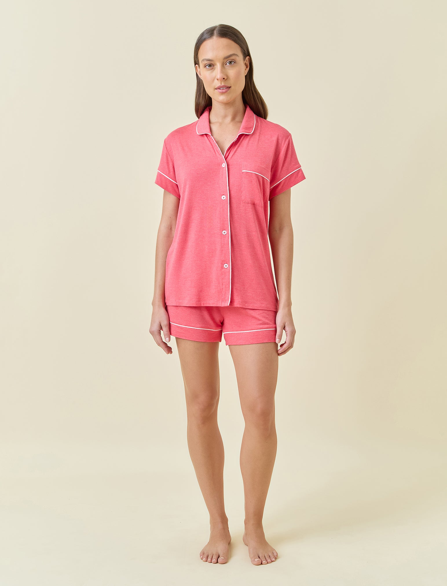 Kate Modal Soft Boxer PJ Set