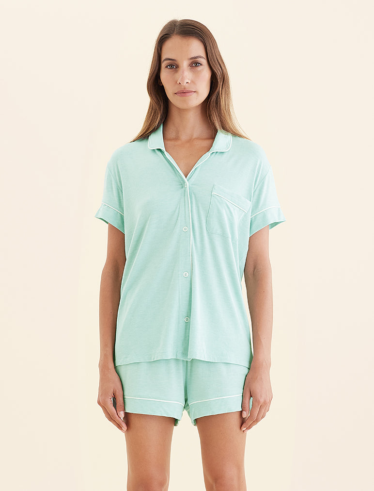 Kate Modal Soft Boxer PJ Set