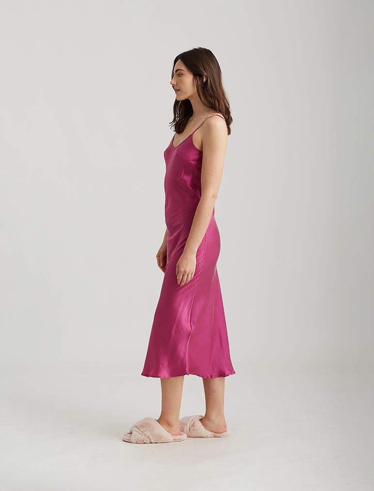 Audrey Washable Silk Bias Slip