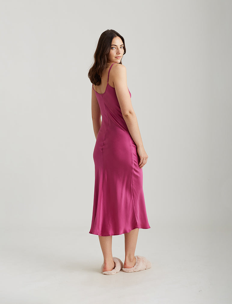 Audrey Washable Silk Bias Slip