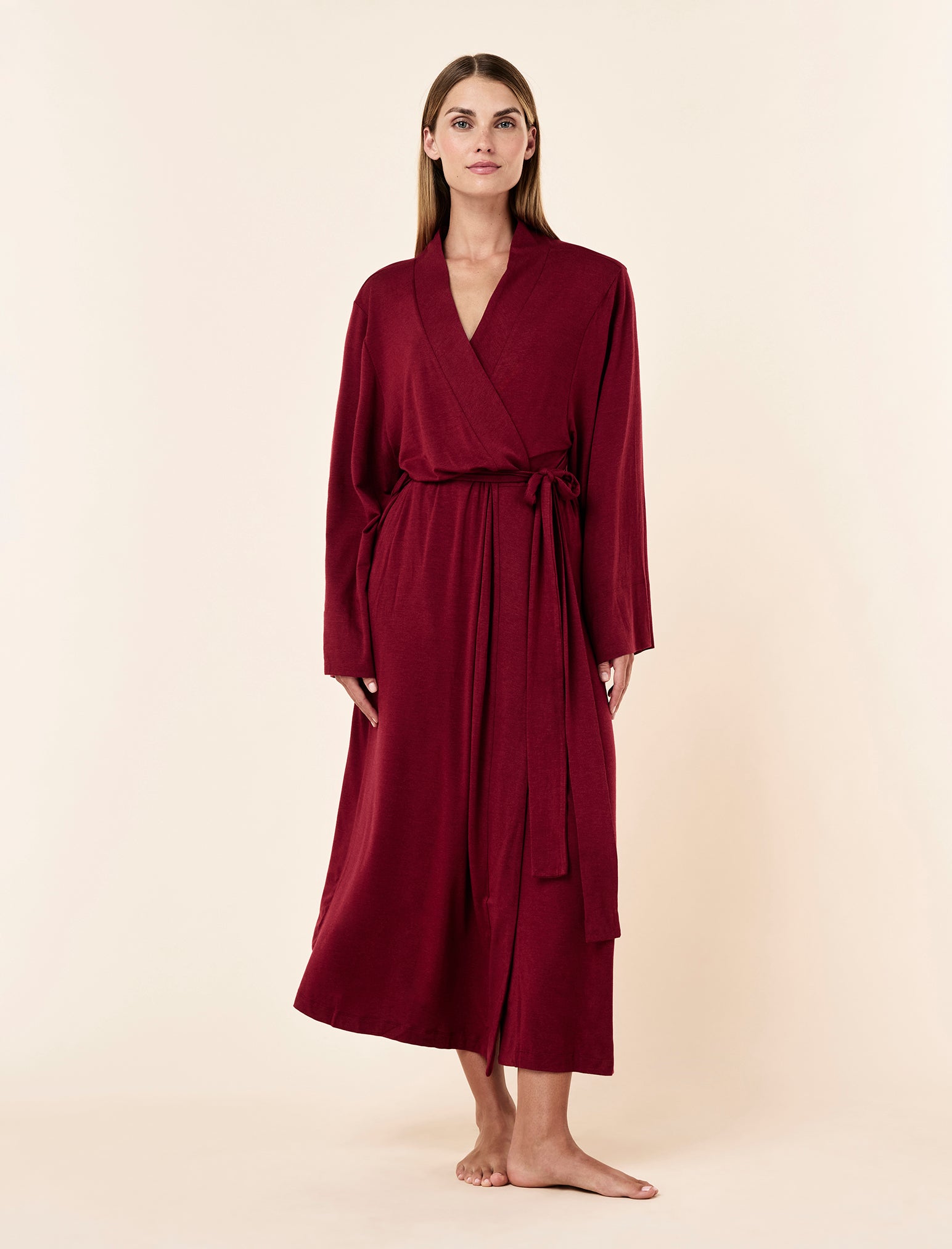 Kate Modal Soft Maxi Robe
