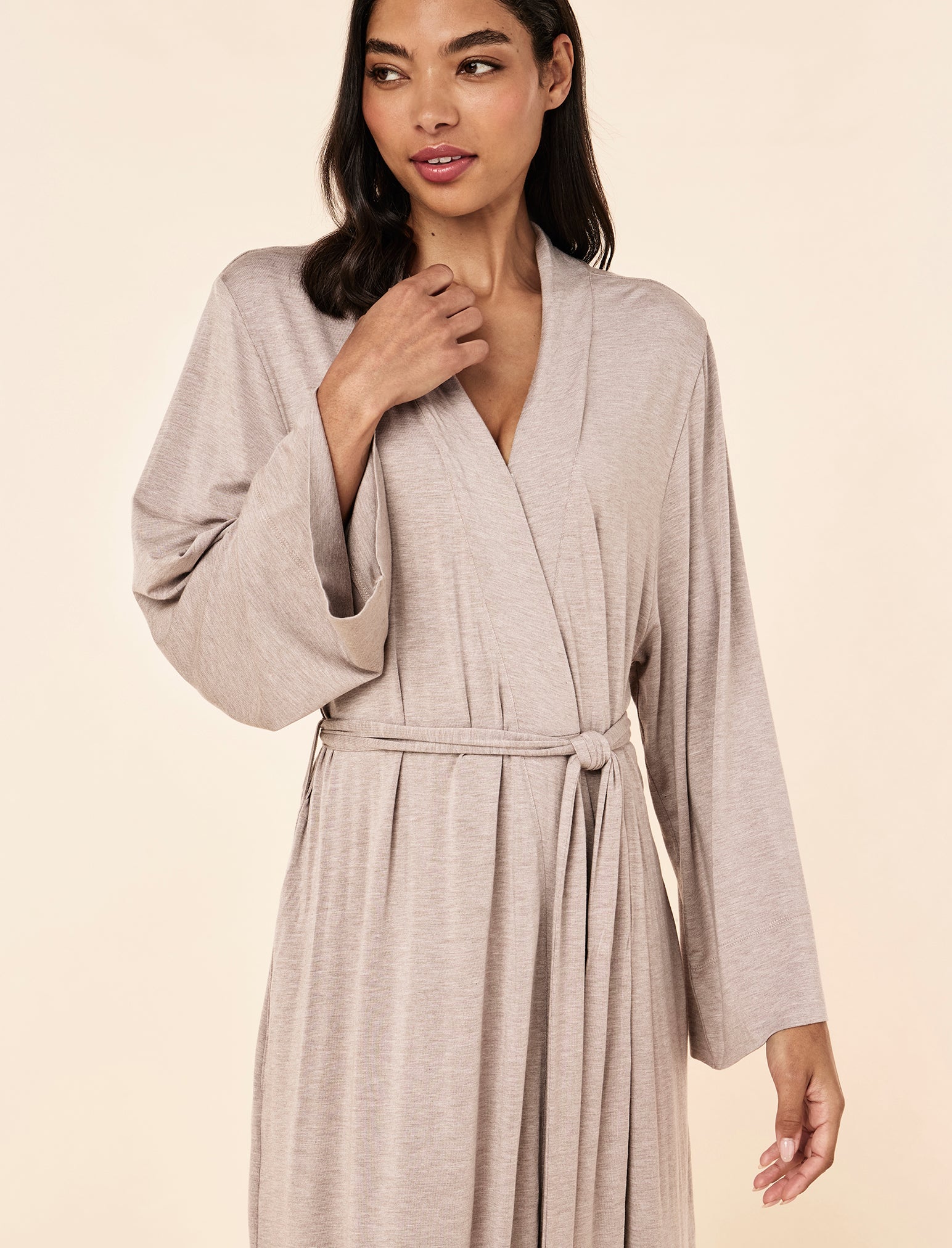 Kate Modal Soft Maxi Robe