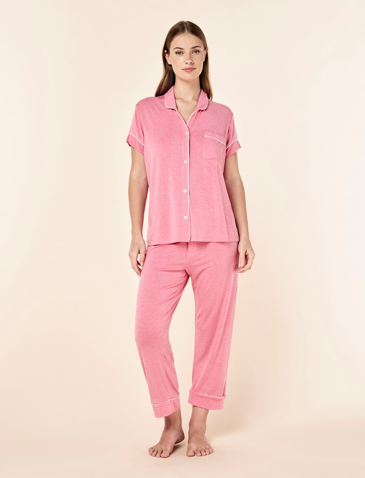 Kate Modal Soft Crop PJ Set