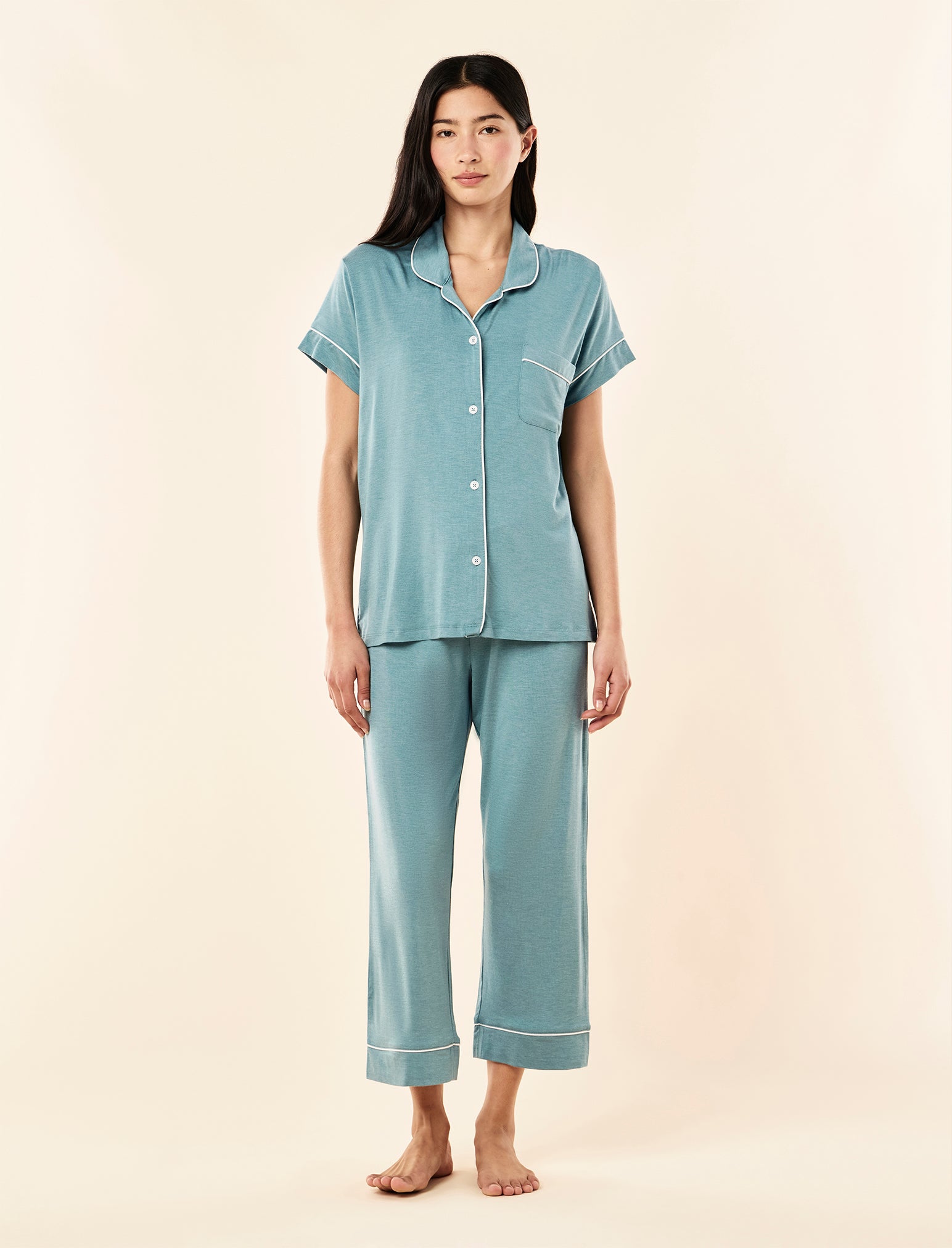 Kate Modal Soft Crop PJ Set