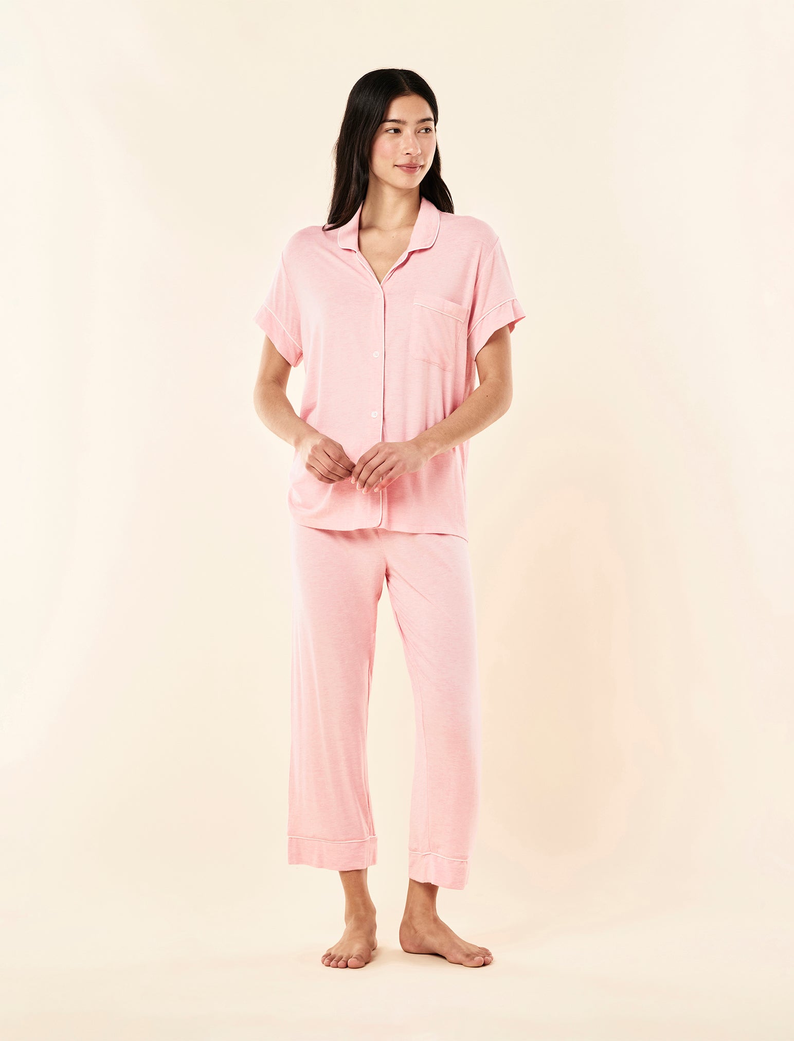 Kate Modal Soft Crop PJ Set