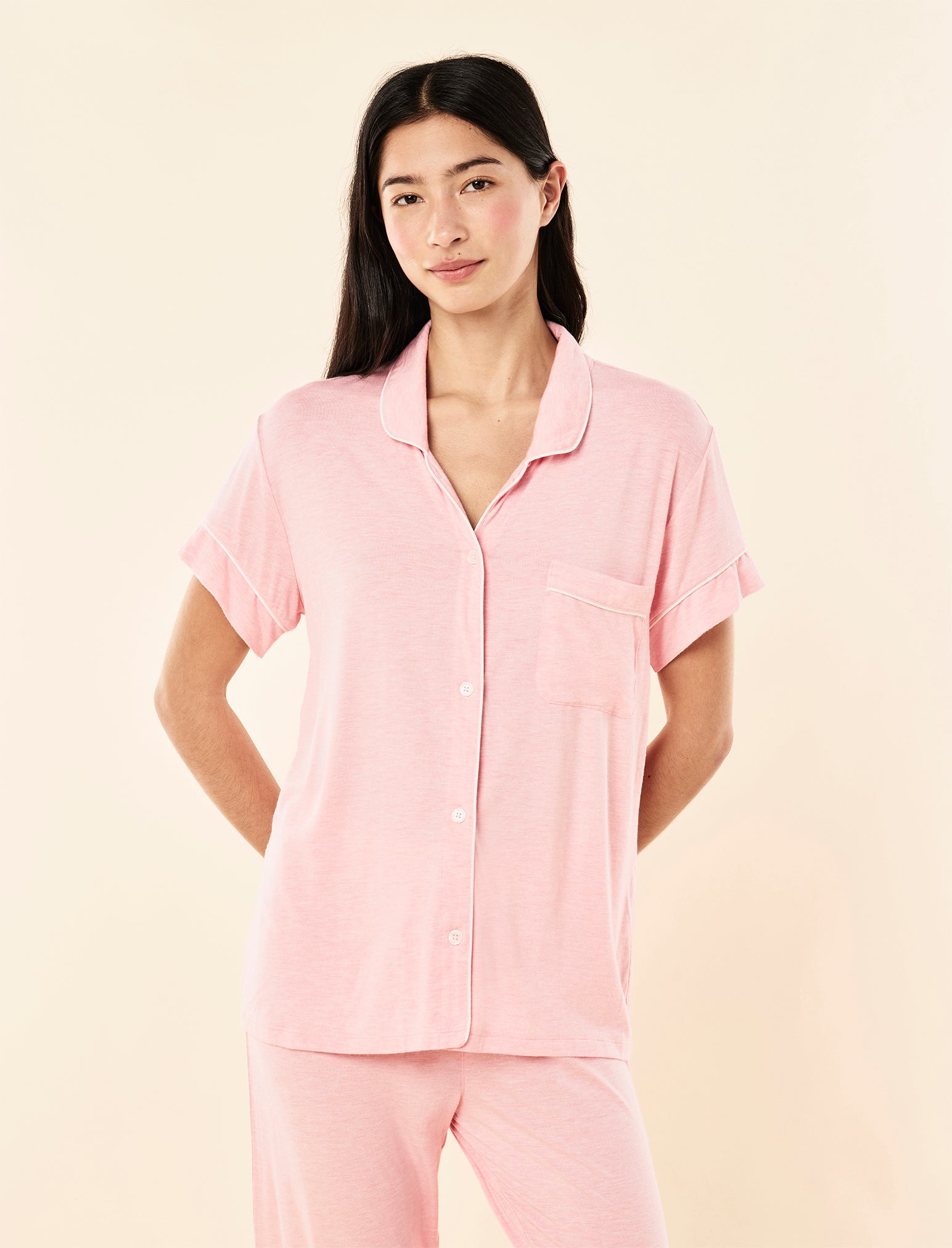 Kate Modal Soft Crop PJ Set