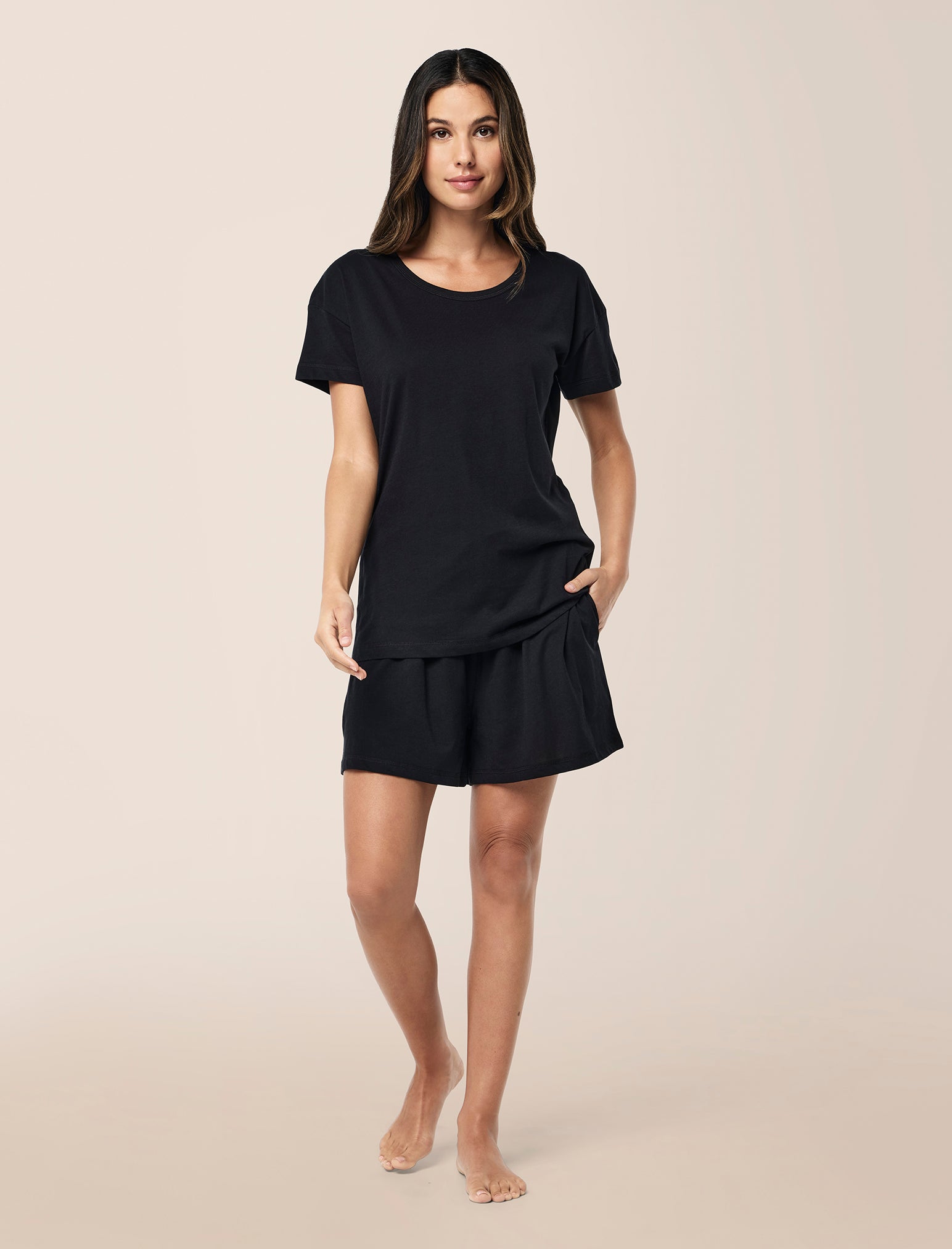 Jada Organic Cotton Knit Tee