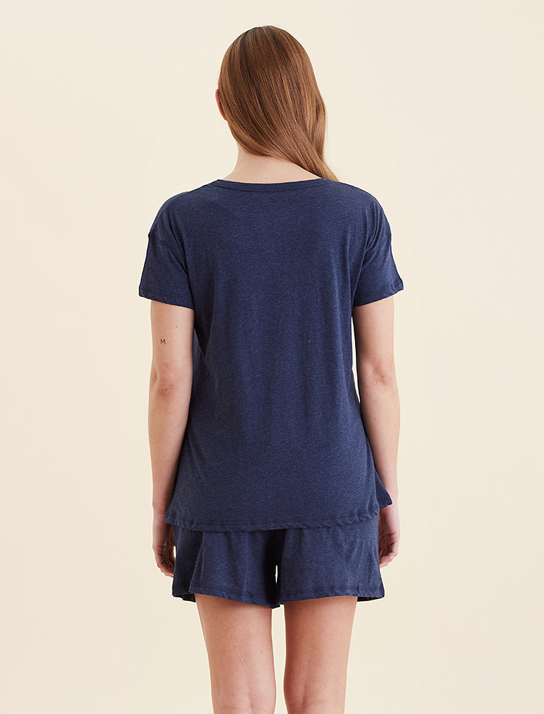 Jada Organic Cotton Knit Tee