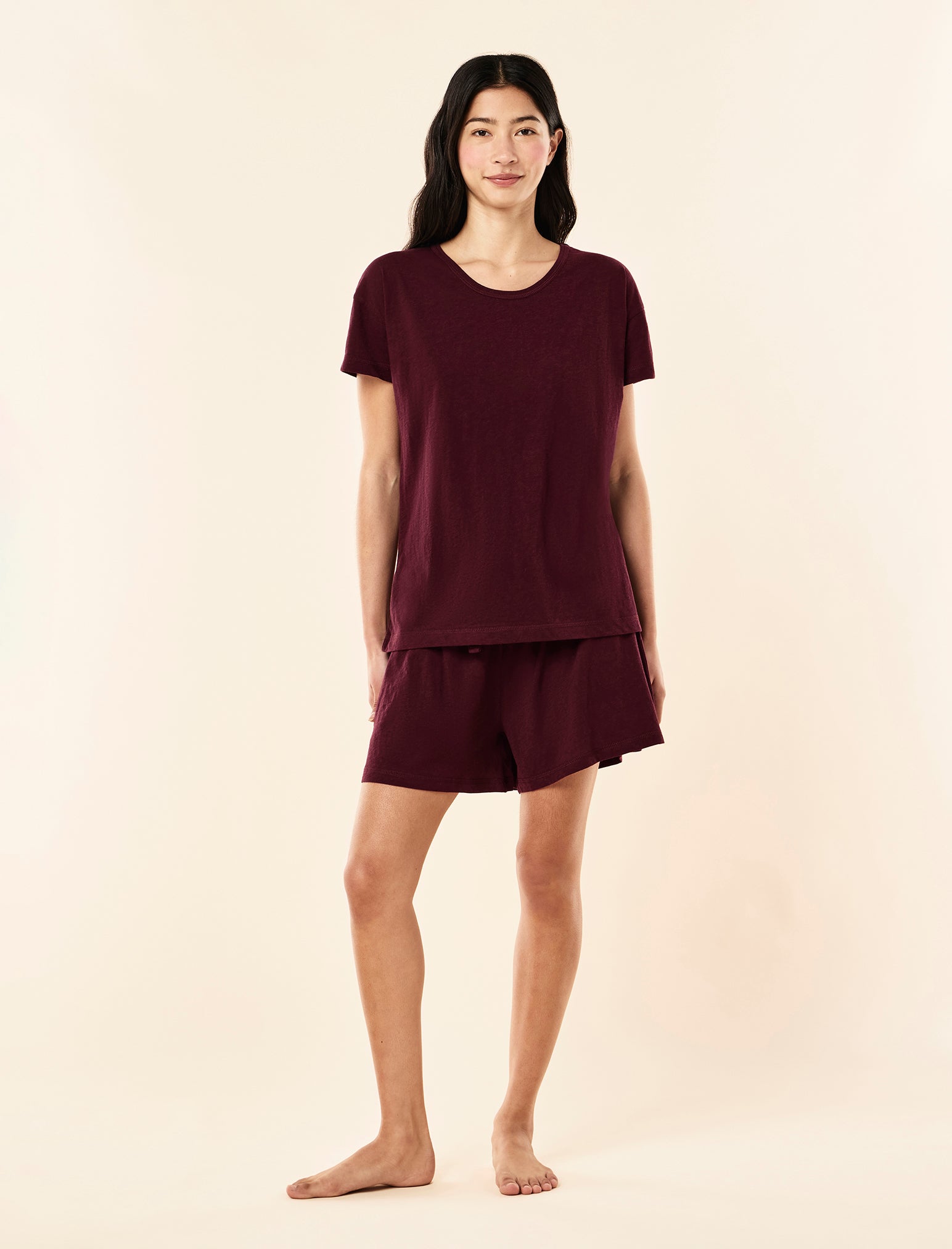 Jada Organic Cotton Knit Classic Tee