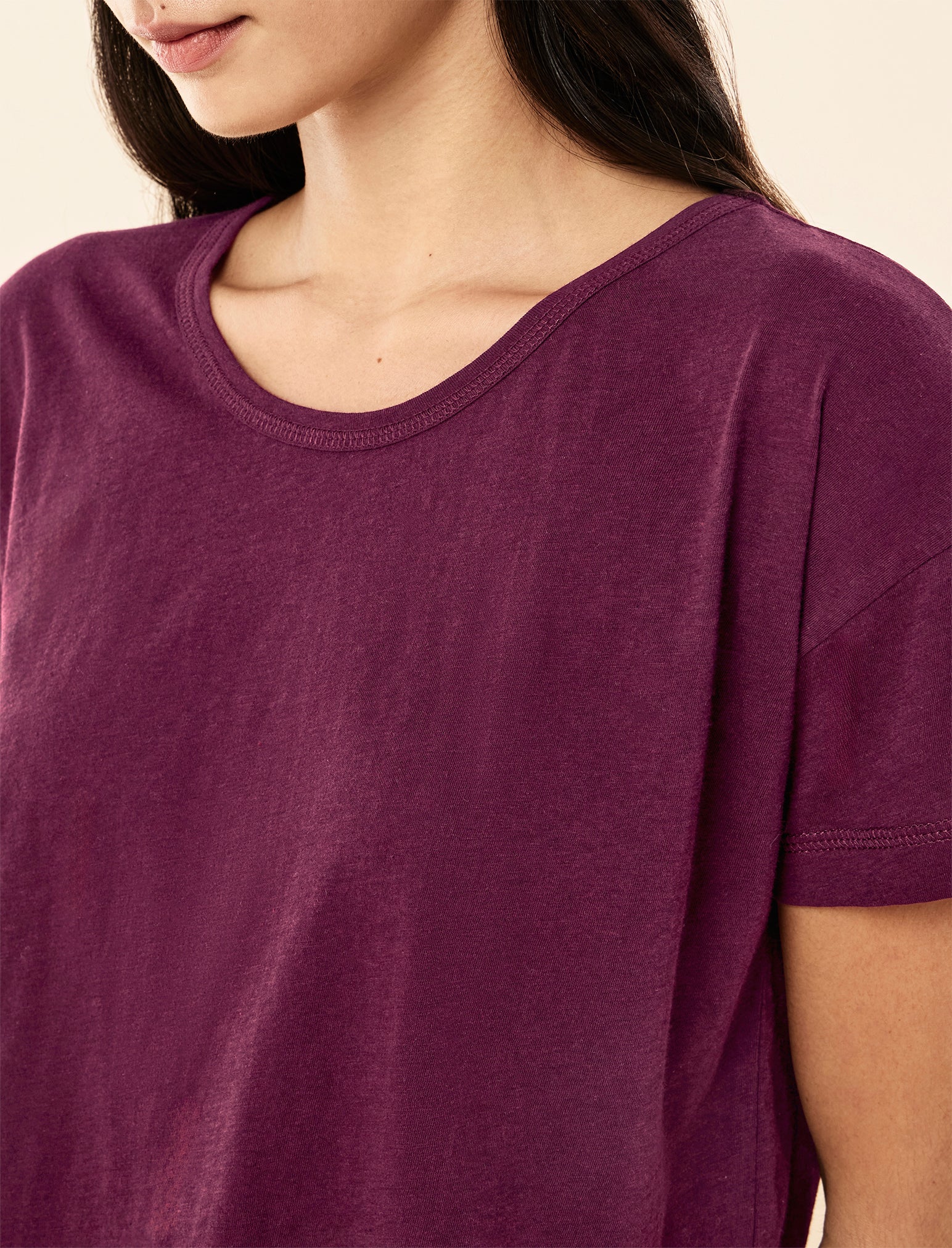 Jada Organic Cotton Knit Classic Tee
