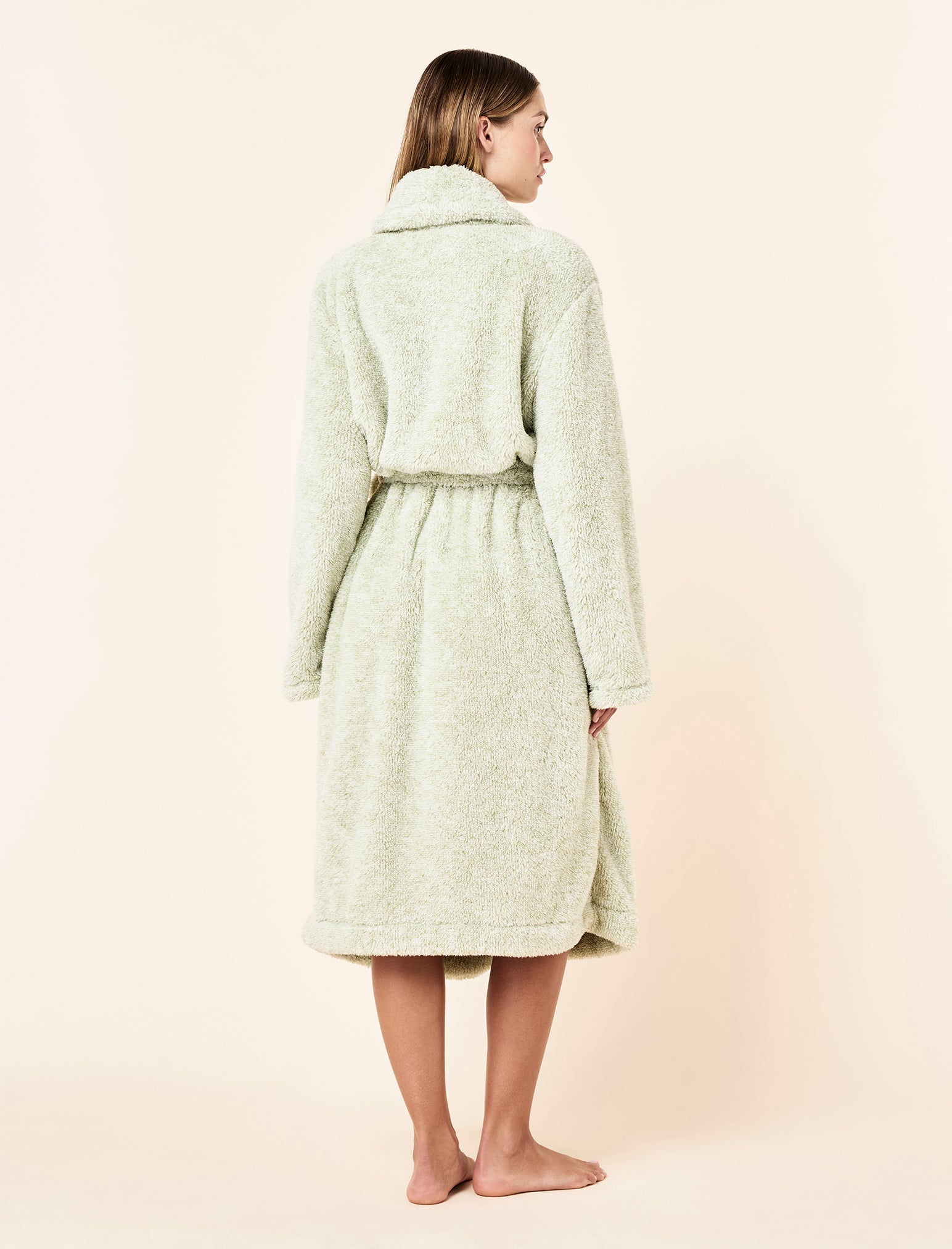 Cosy Plush Mid-Length Robe