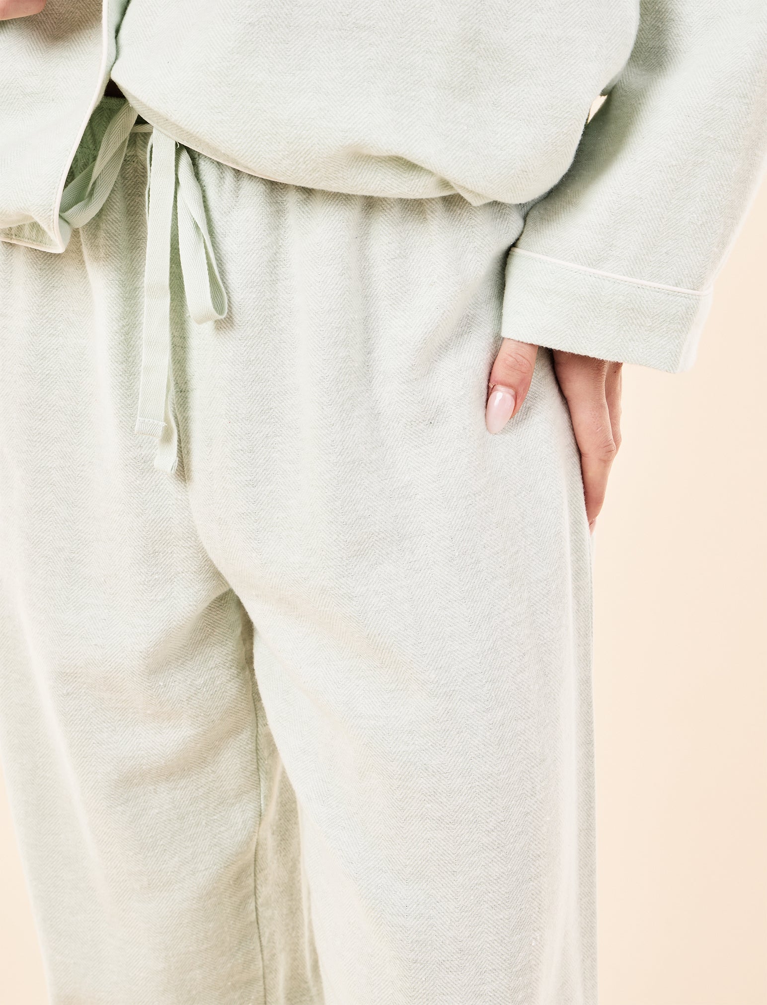 Herringbone Organic Cotton PJ Set
