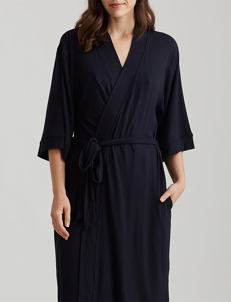 Luxe Rib Modal Soft Touch Robe