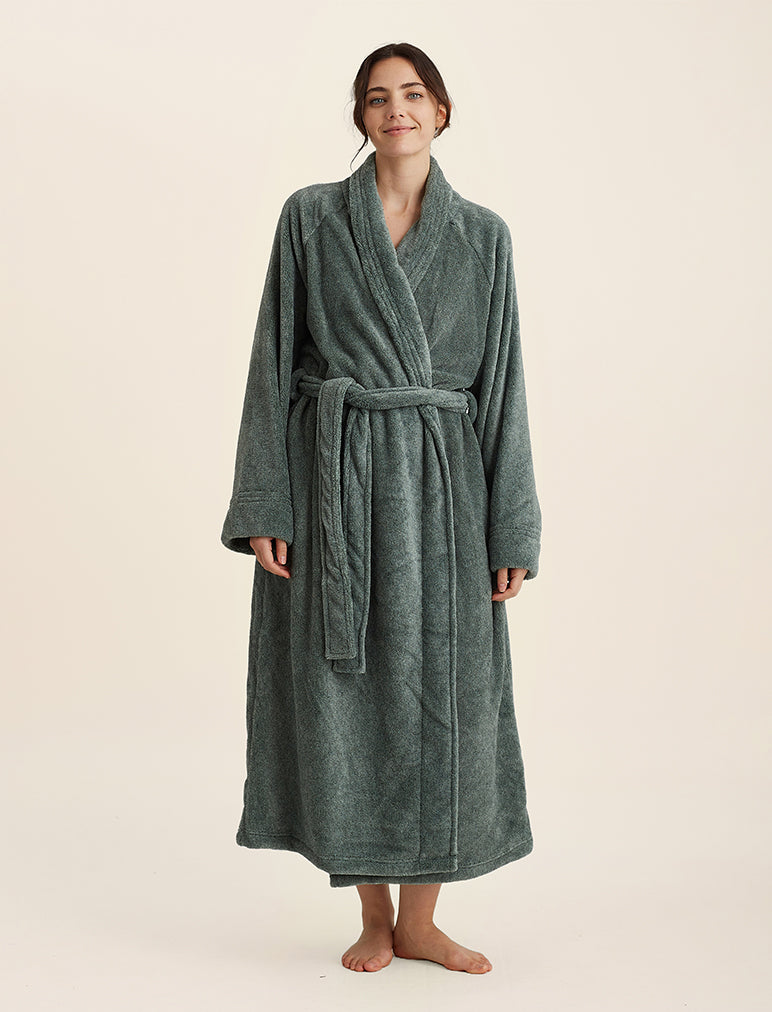 Long Plush Robe