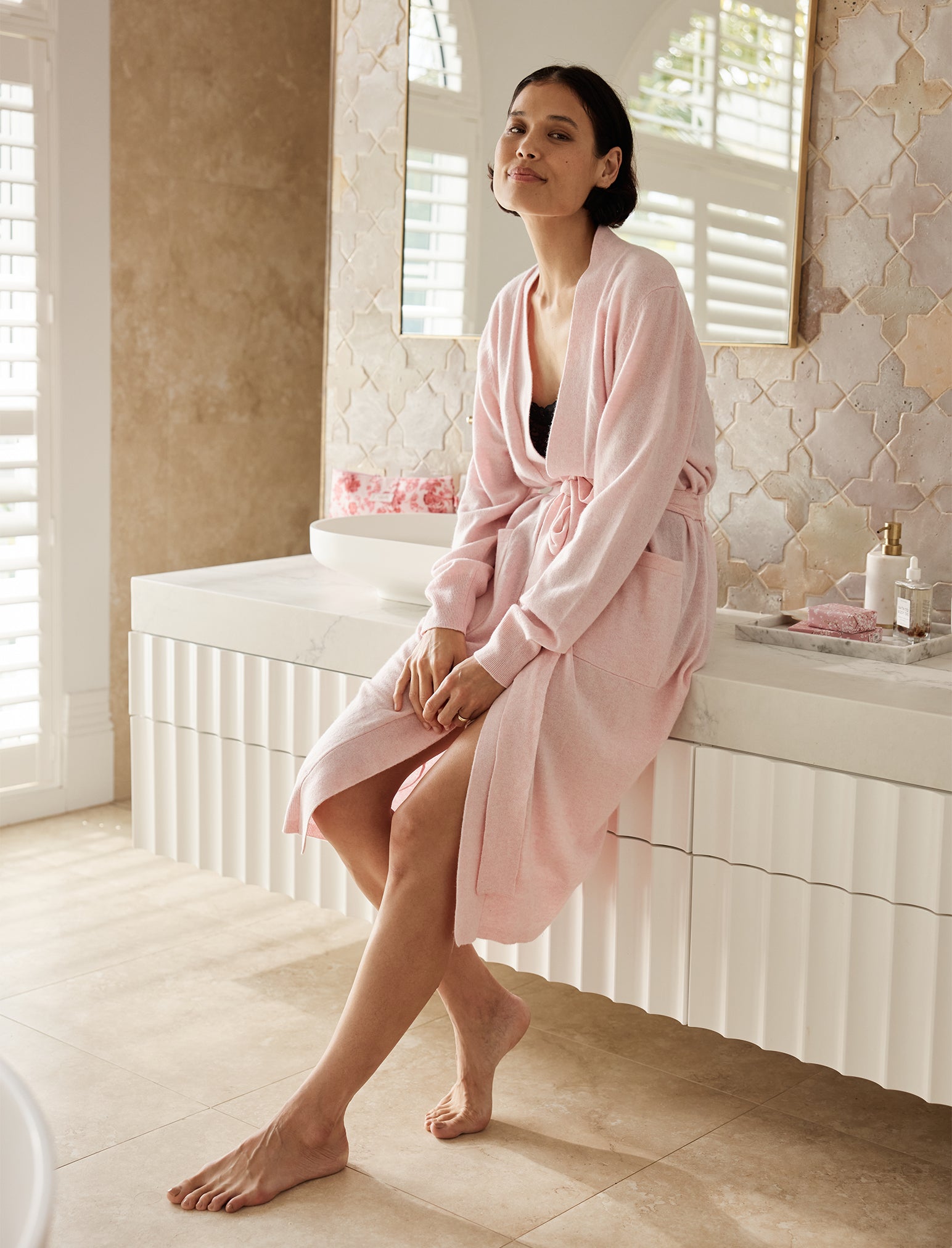 Cashmere Robe