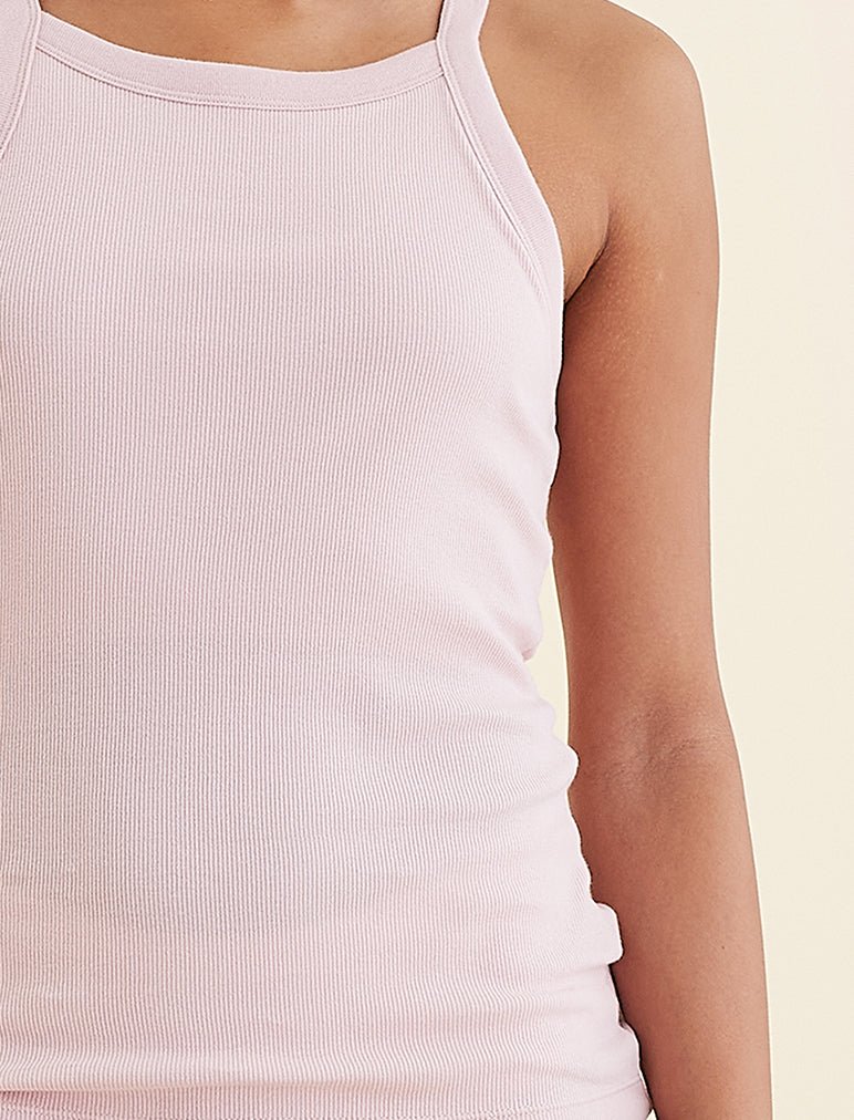 Milla Racer Back Rib Shelf Bra Tank