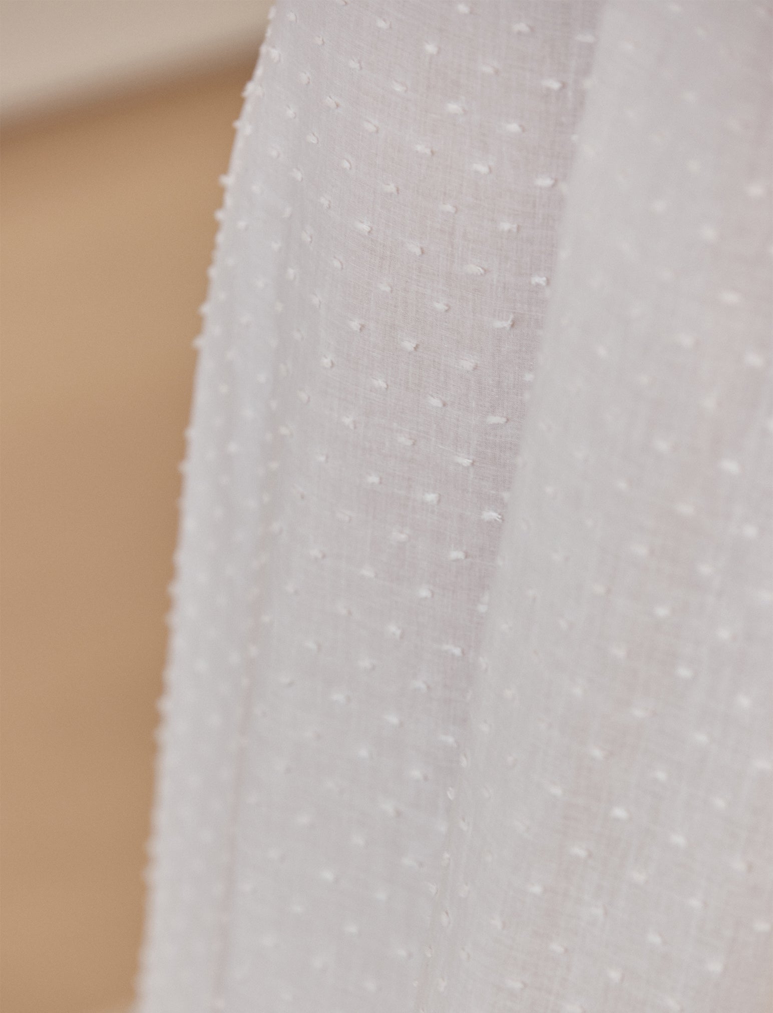 Swiss Dot Lace Front Maxi Nightie