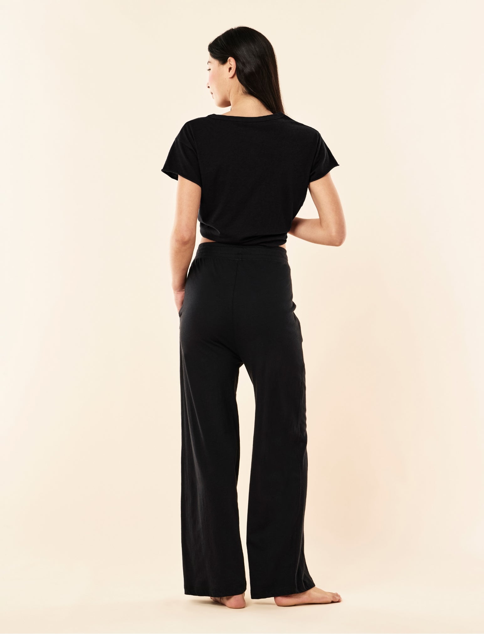 Jada Organic Cotton Wide Leg Pant
