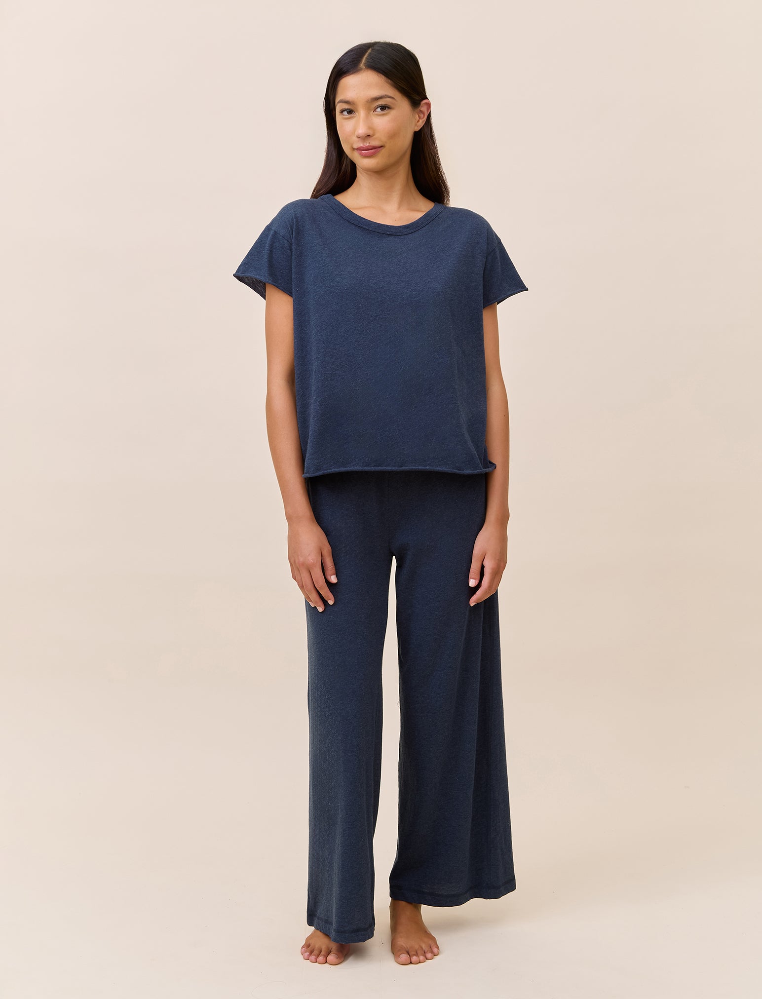 Jada Organic Cotton Knit Boxy Tee