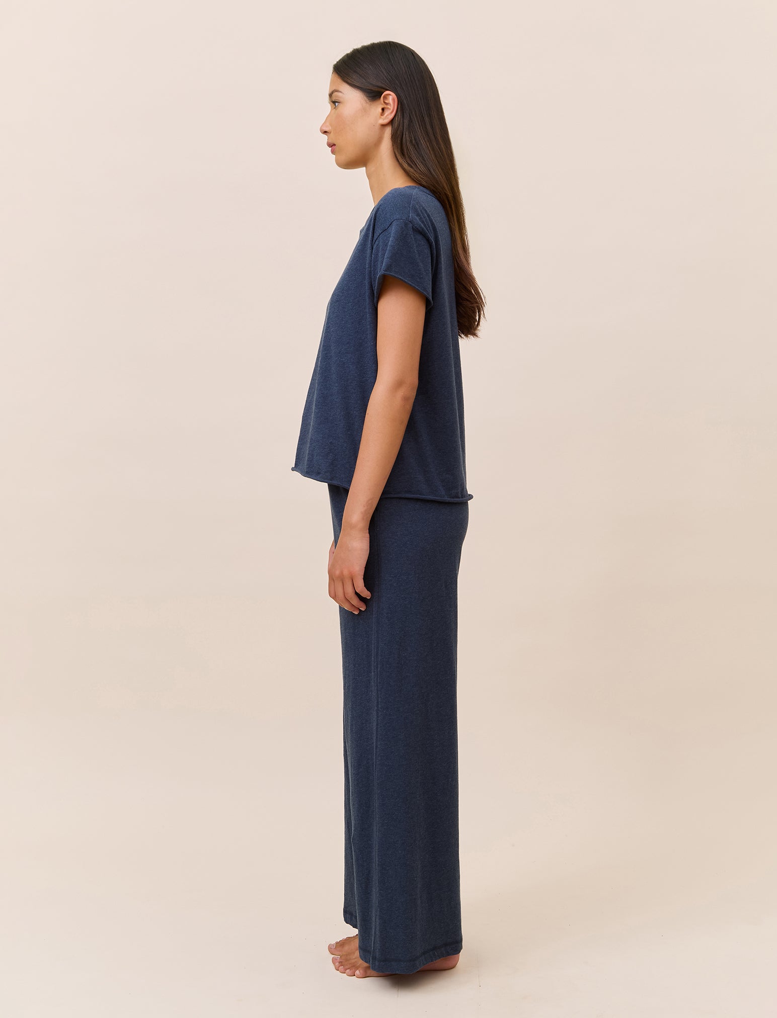 Jada Organic Cotton Knit Boxy Tee