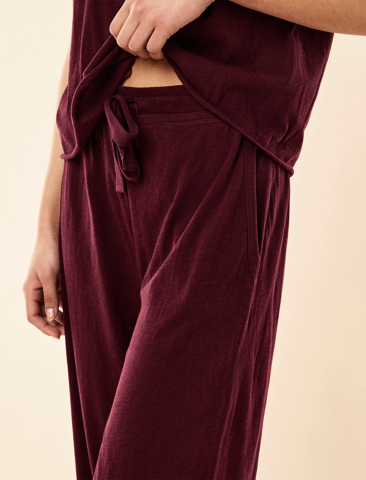 Jada Organic Cotton Wide Leg Pant
