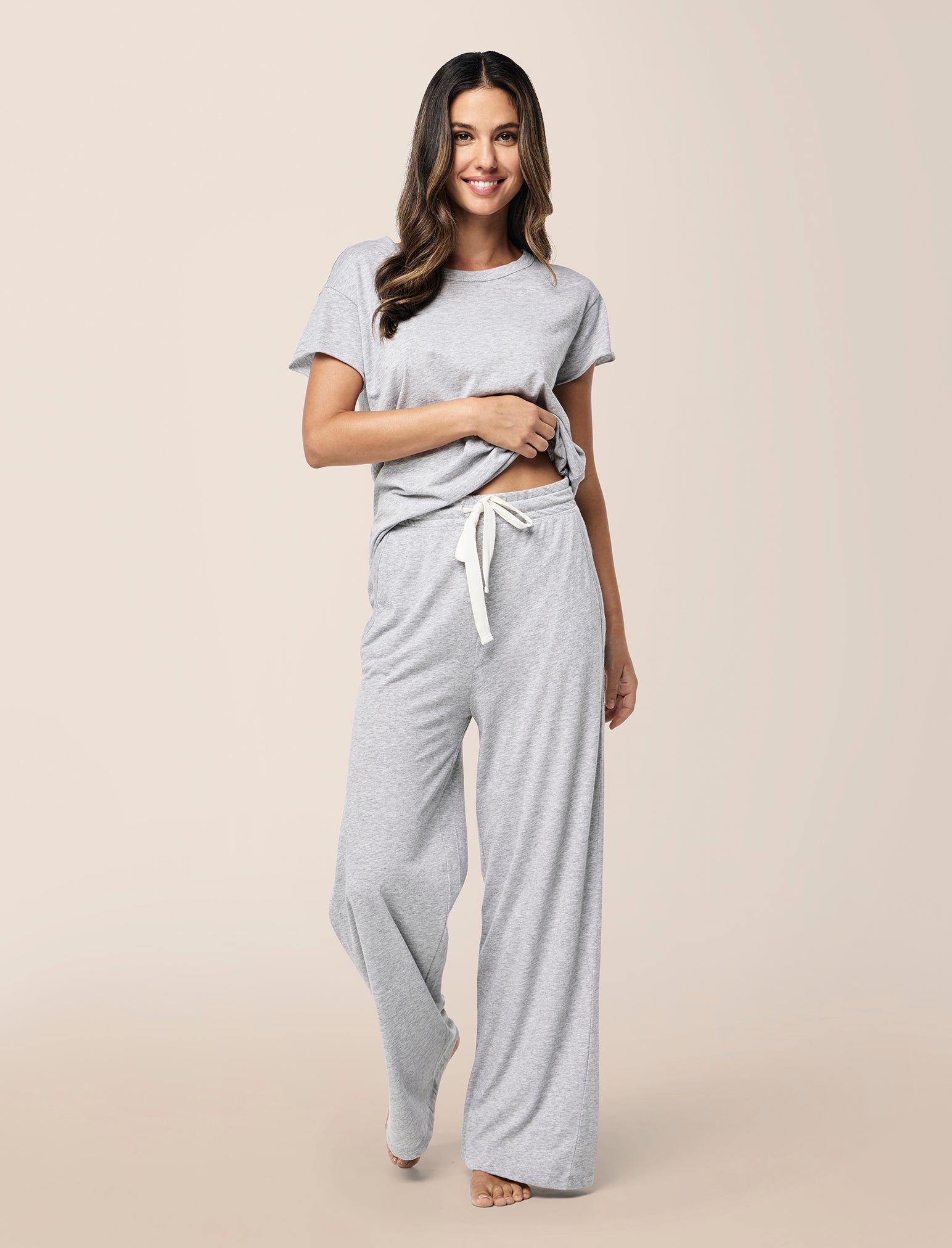 Jada Organic Cotton Knit Boxy Tee