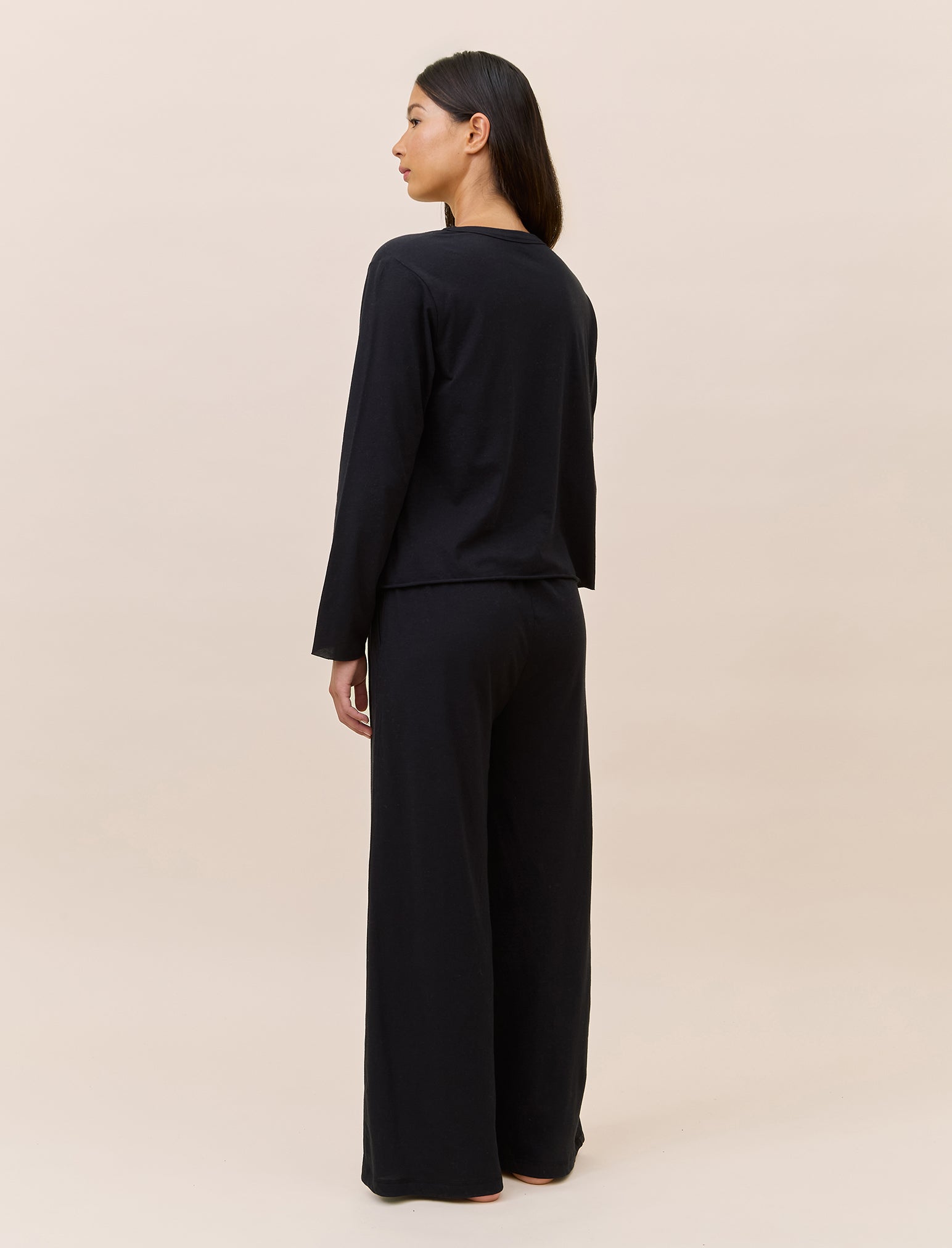 Jada Organic Cotton Boxy Long Sleeve Tee