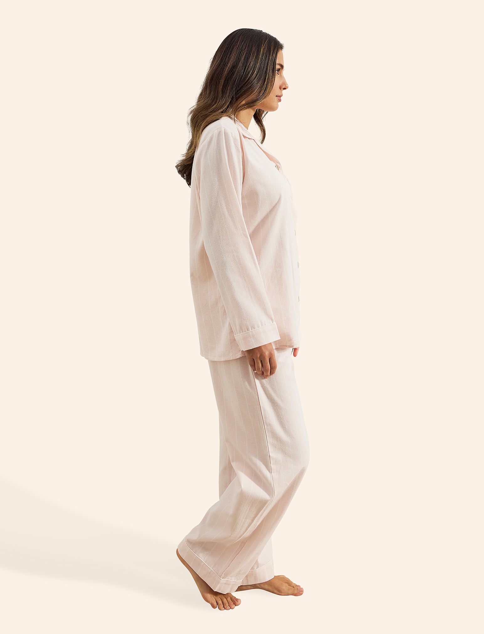 Organic Brushed Cotton Full Length PJ
