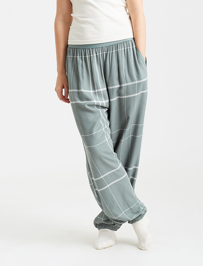 Comfy Plaid Jogger