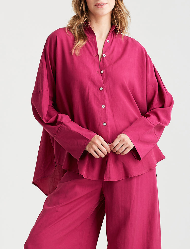 Amelie Long Sleeve Oversized Shirt